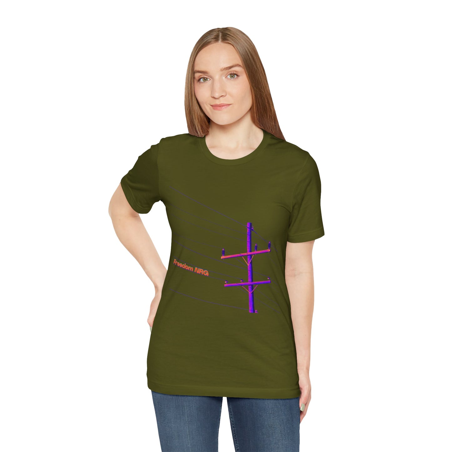 Power Lines Liberated NRG T-Shirt Unisex