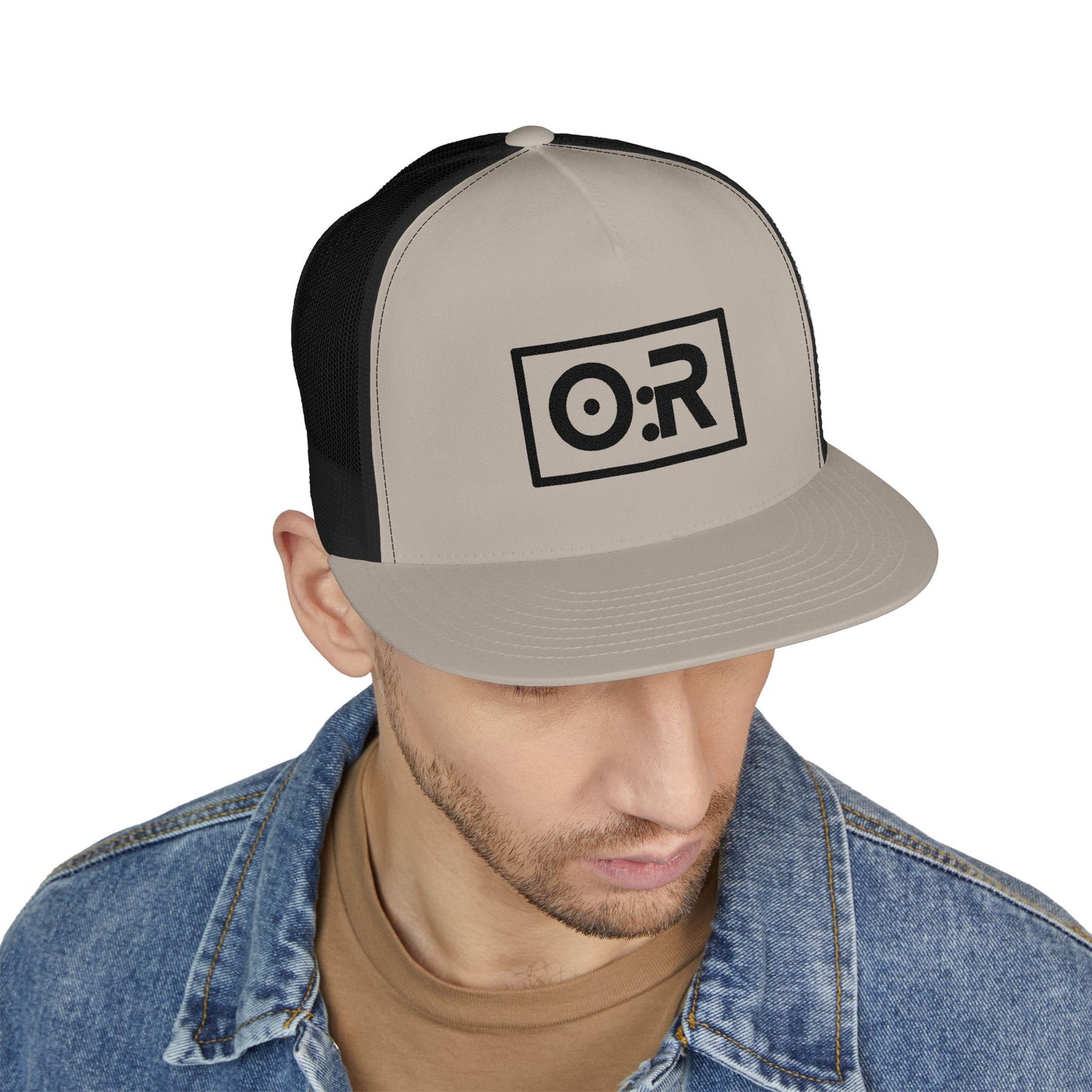 Operation Roundabout Embroidered 5 Panel Trucker Cap