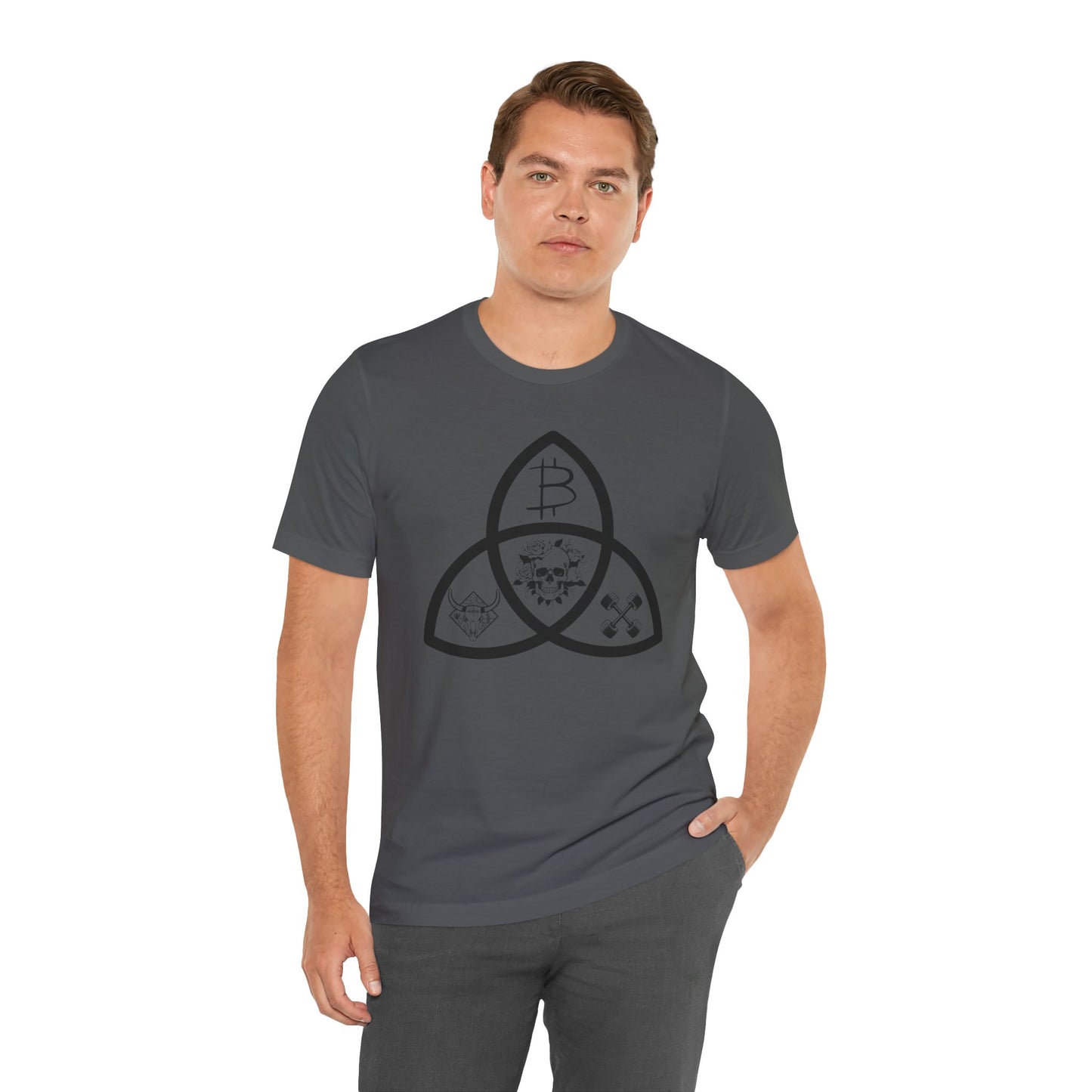 Beef Barbells Bitcoin Trifecta T-Shirt