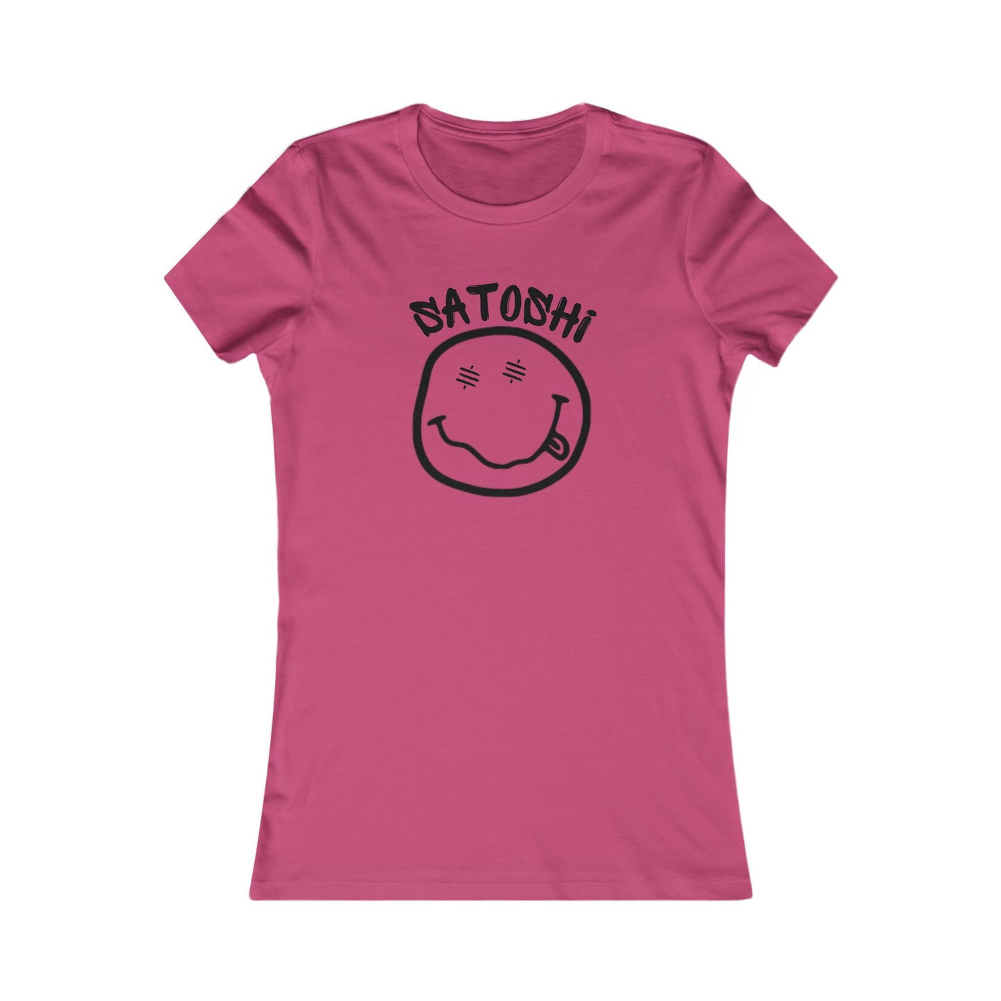 SATS Eyed Satoshi Smiley Women's T-Shirt
