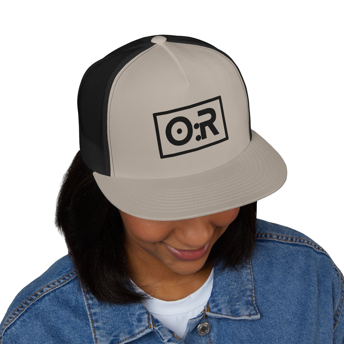 Operation Roundabout Embroidered 5 Panel Trucker Cap