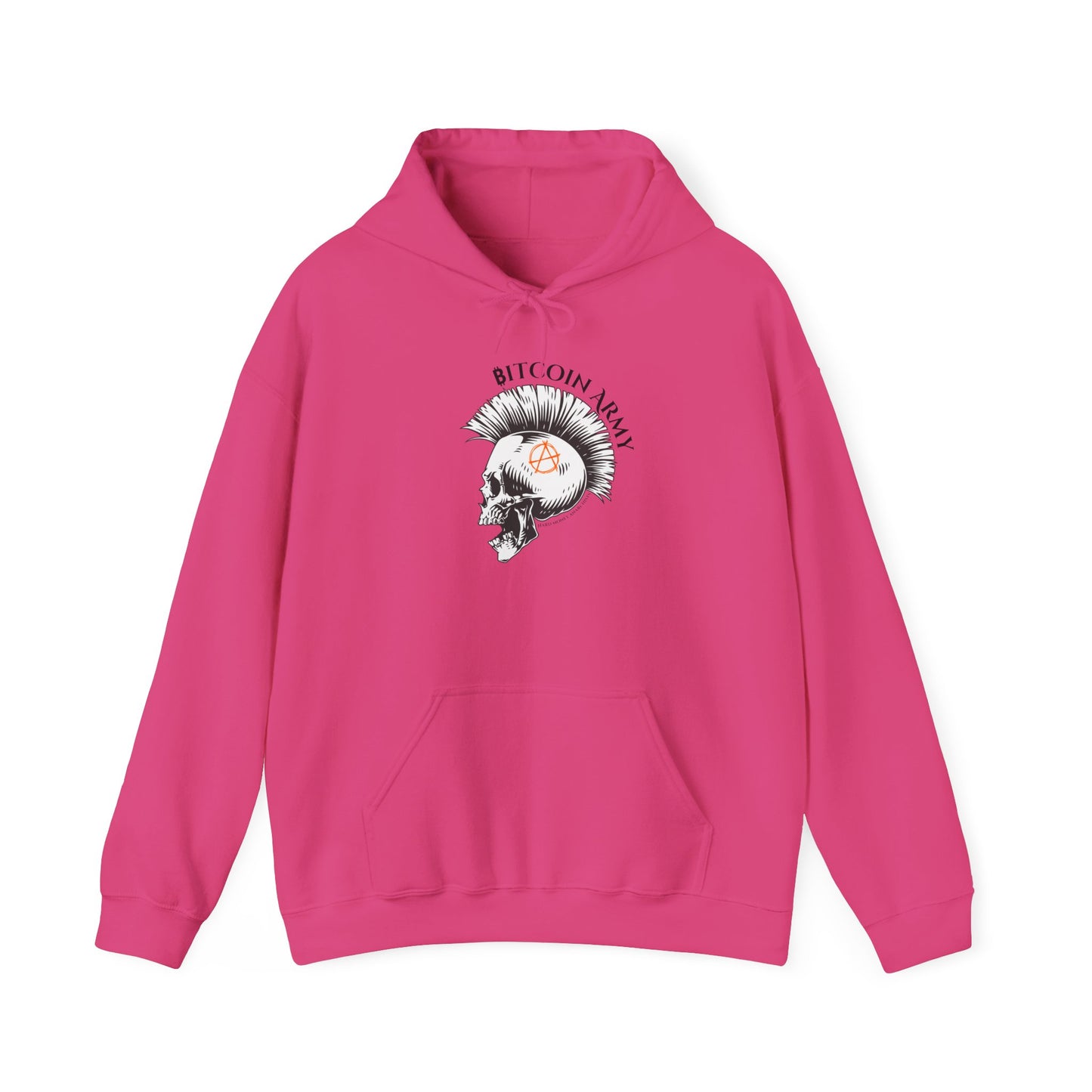 Bitcoin Army Hard Money Anarchists Hoodie