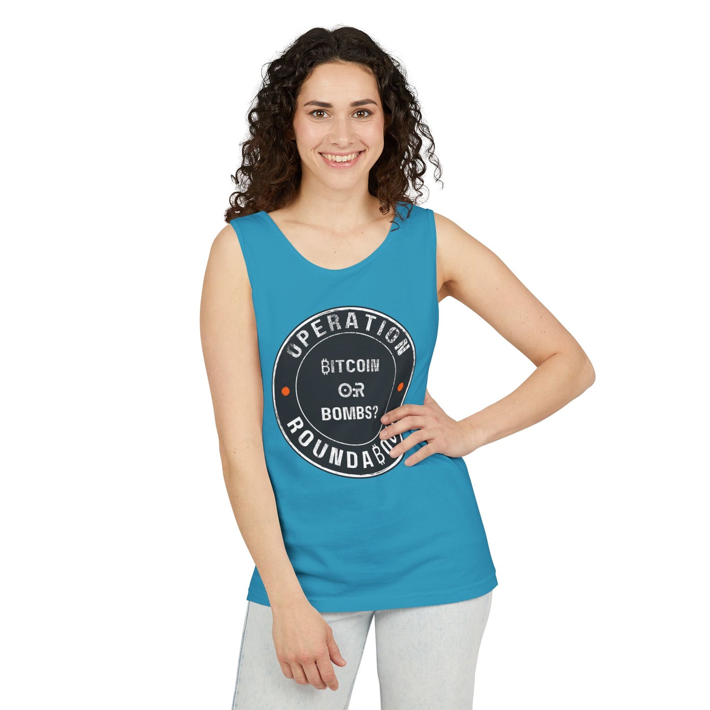 Bitcoin Or Bombs Operation Roundabout Tank Top
