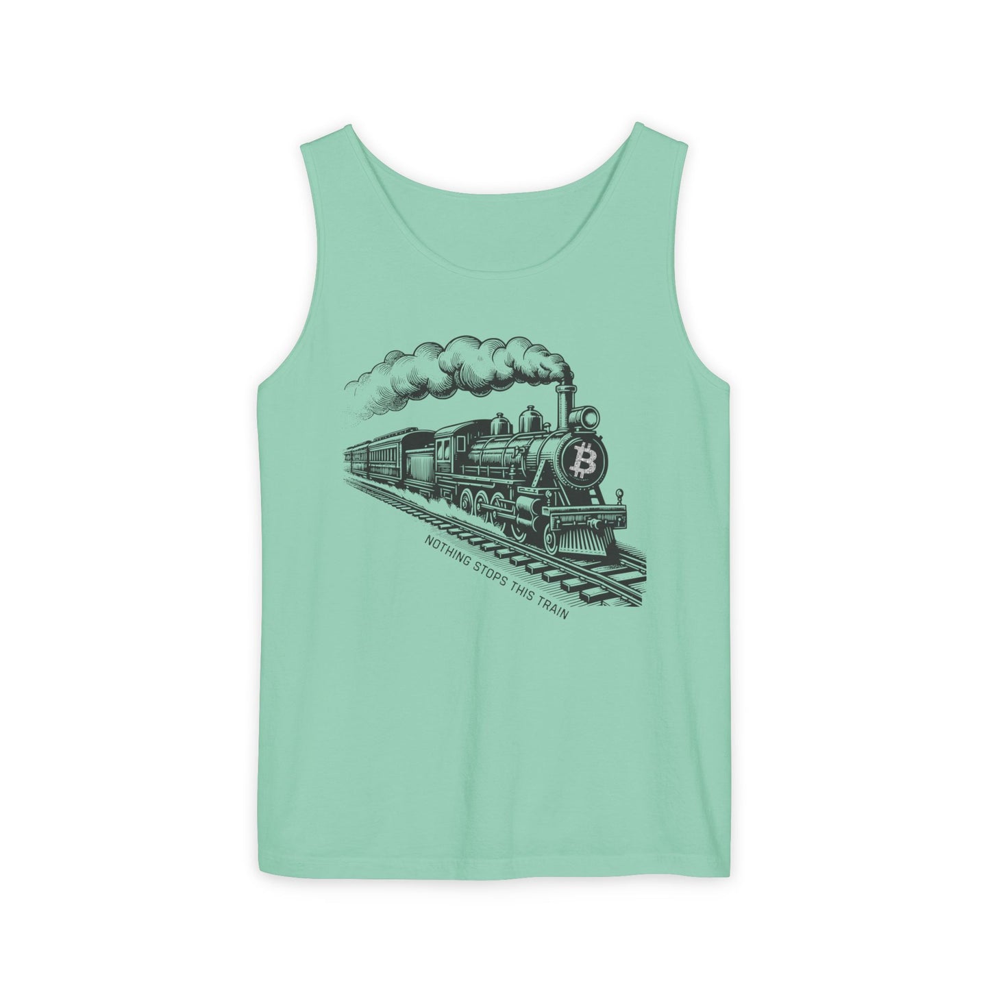 Nothing Stops This Train Vintage Unisex Tank Top