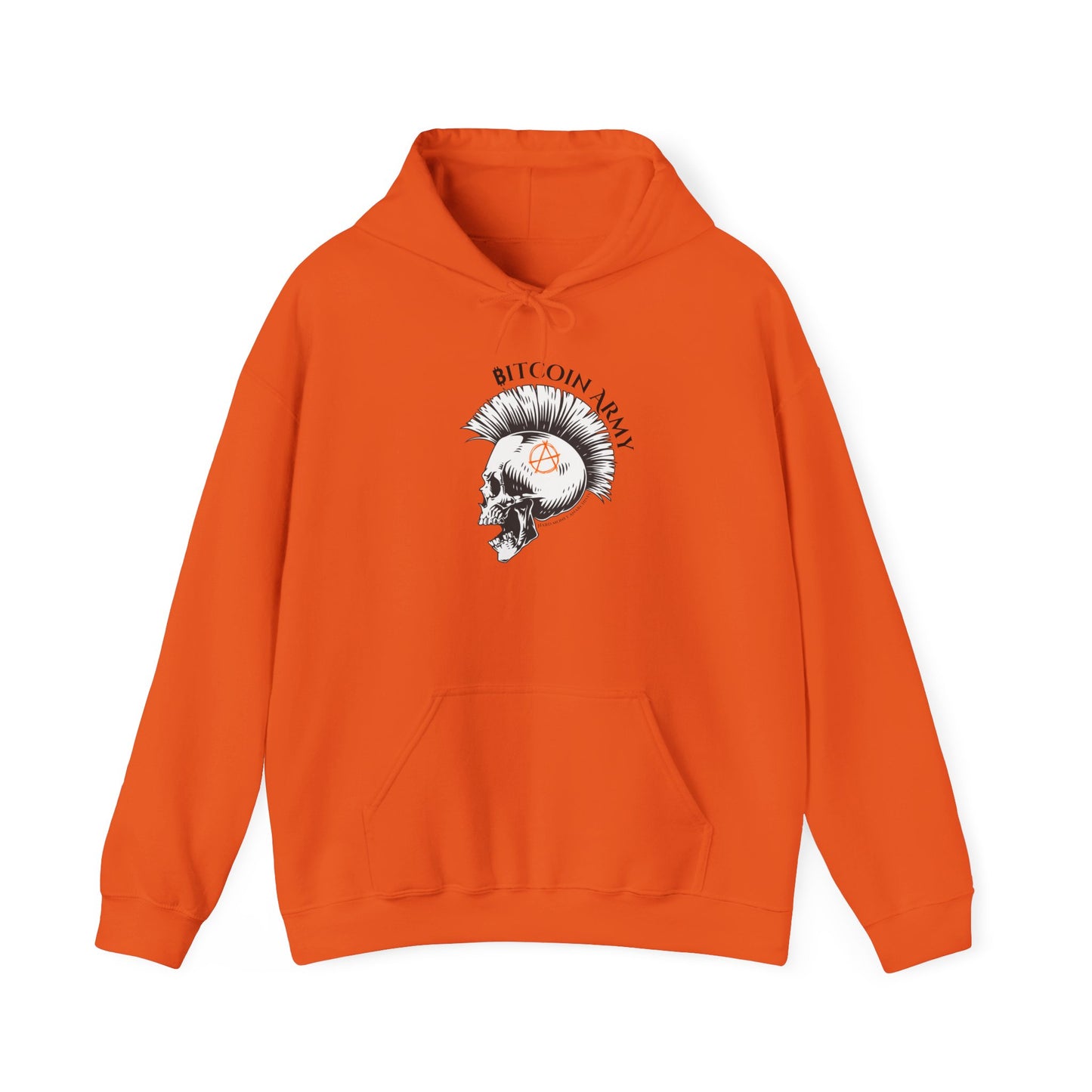 Bitcoin Army Hard Money Anarchists Hoodie