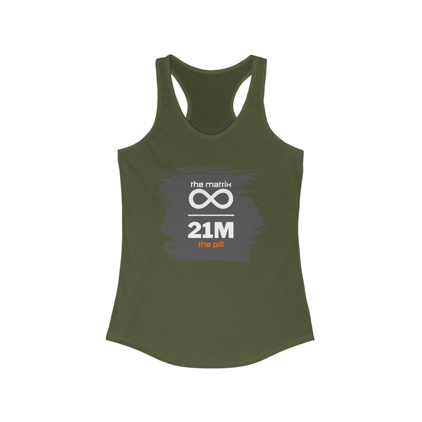 The Matrix Infinity 21M The Pill Women's Racerback Tank
