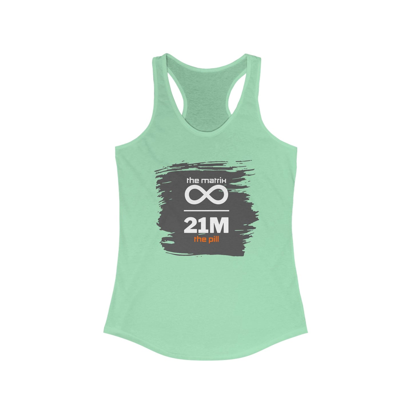 The Matrix Infinity 21M The Pill Women's Racerback Tank