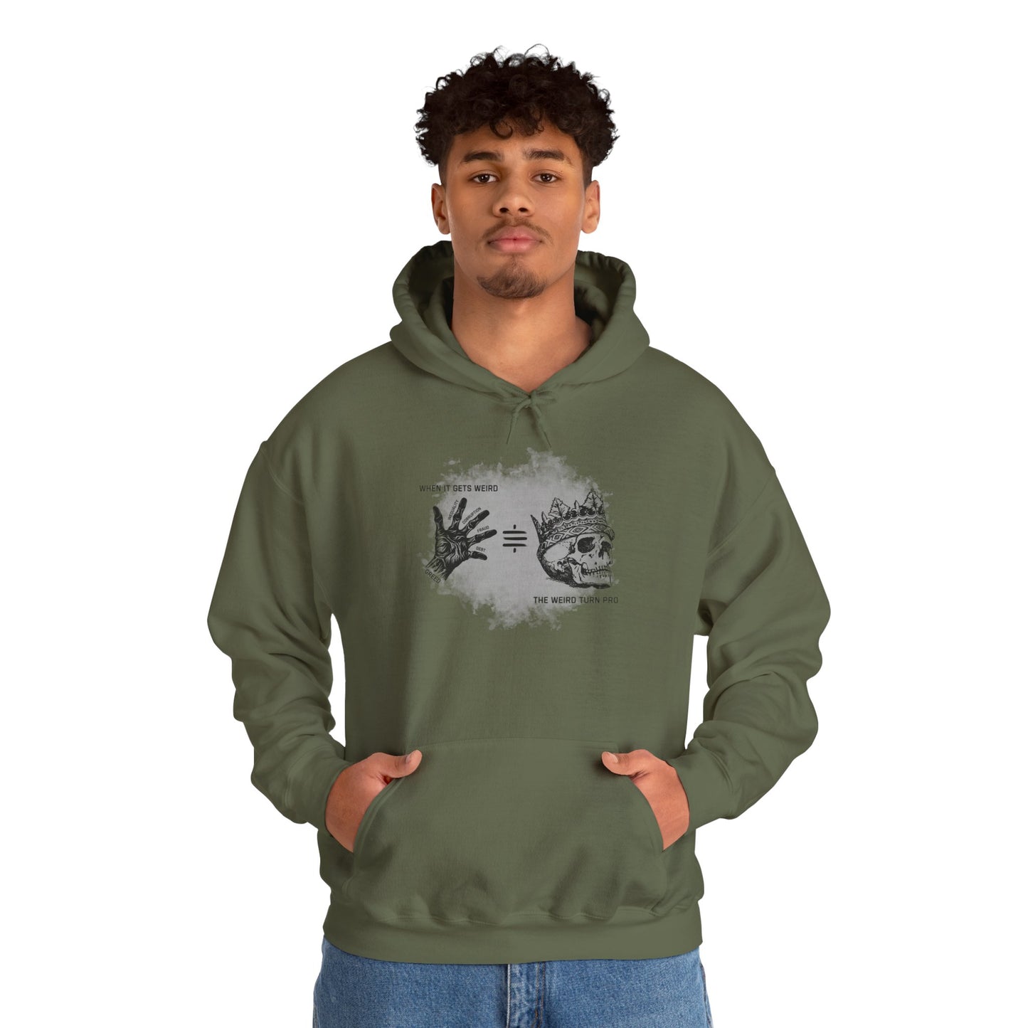 When It Gets Weird The Weird Turn Pro Hoodie