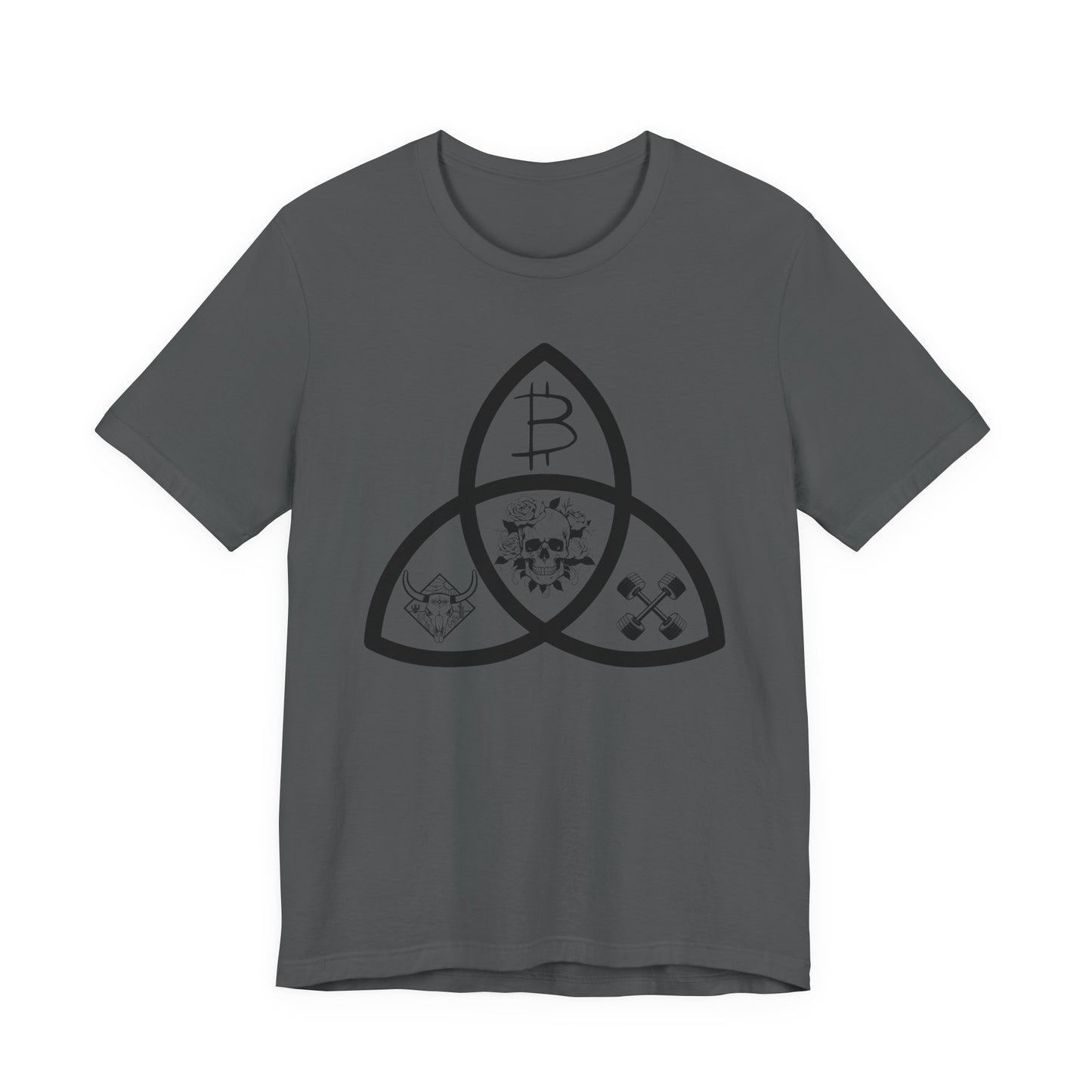 Beef Barbells Bitcoin Trifecta T-Shirt
