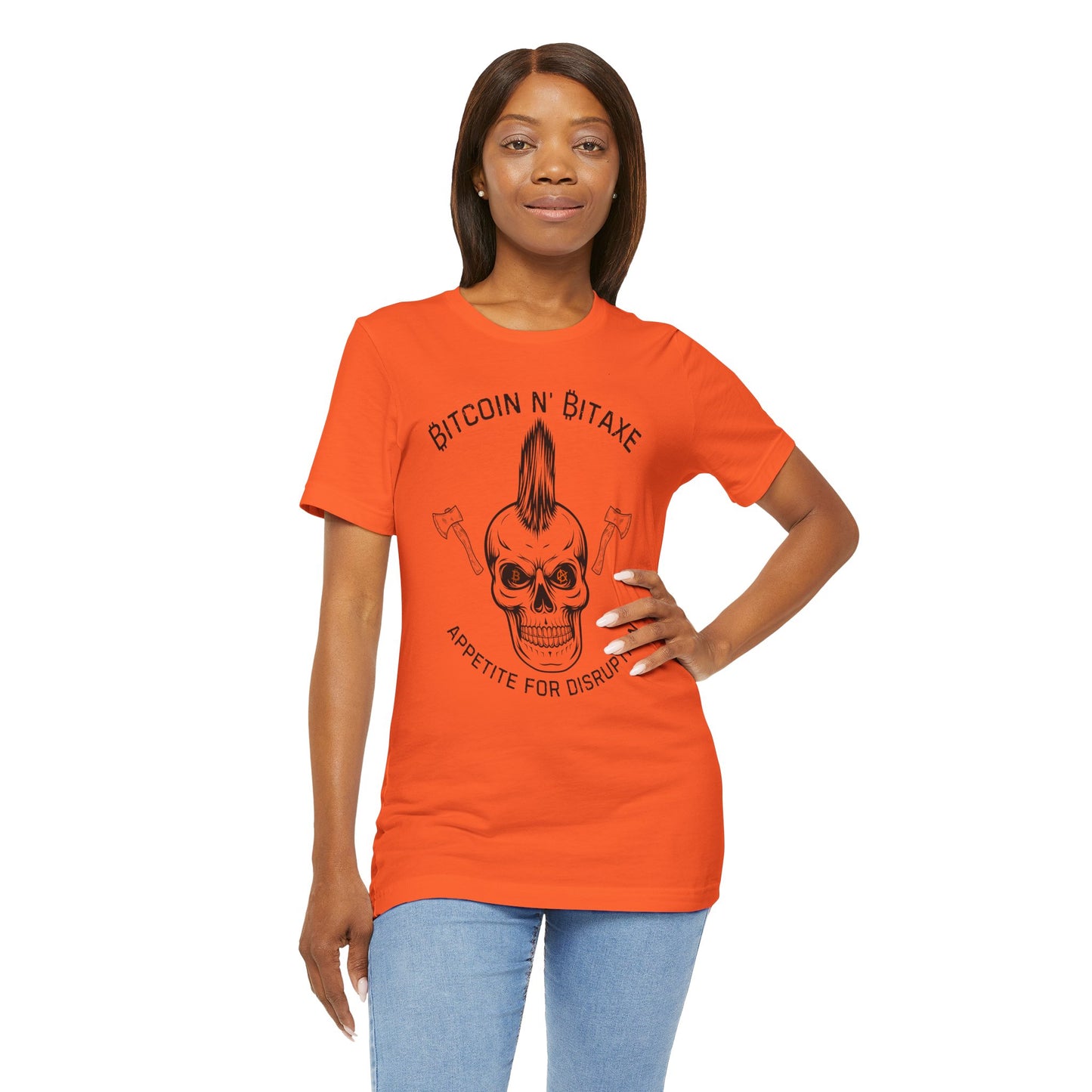 Bitcoin N' Bitaxe Appetite For Disruption T-Shirt