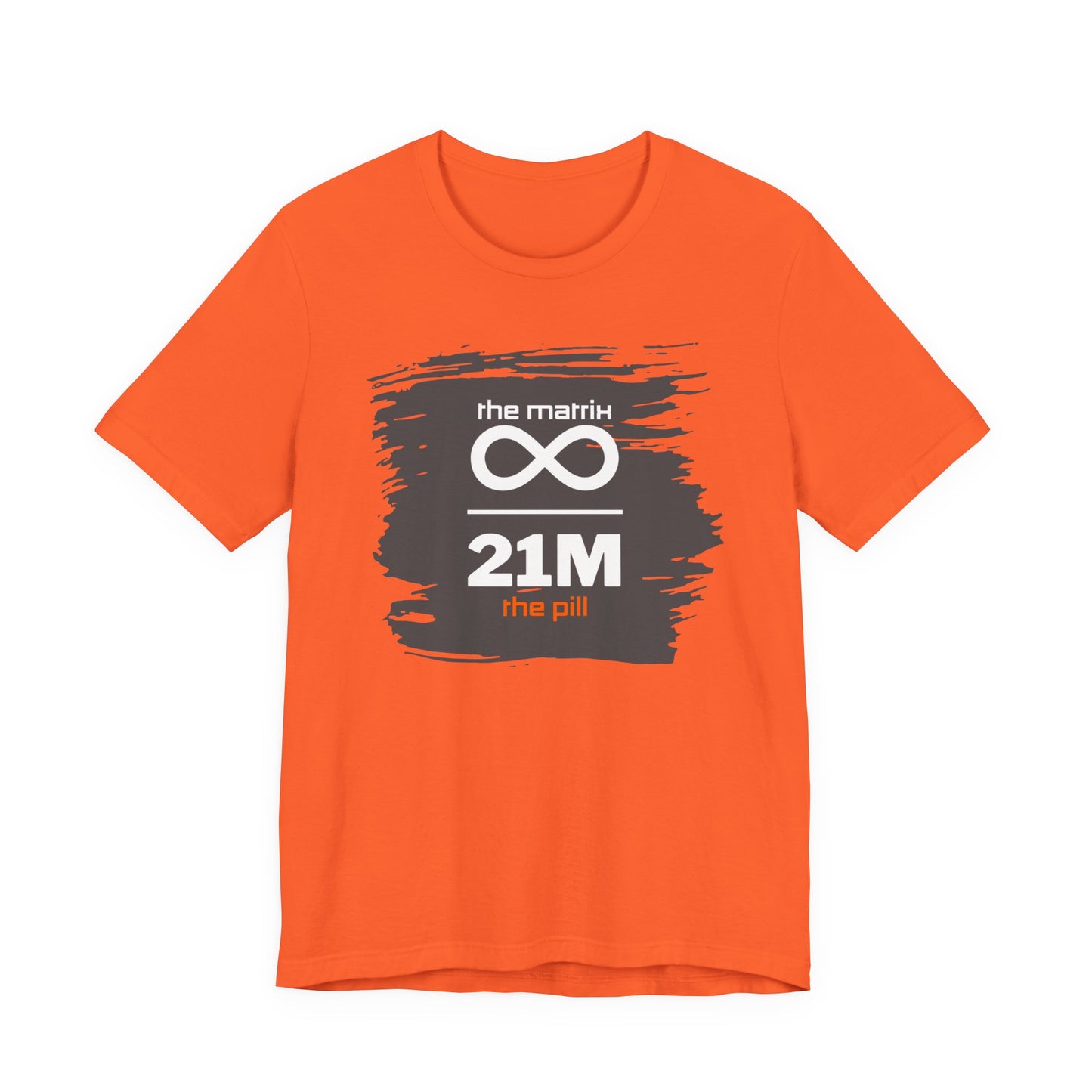 Fiat Matrix Bitcoin Orange Pill T-Shirt