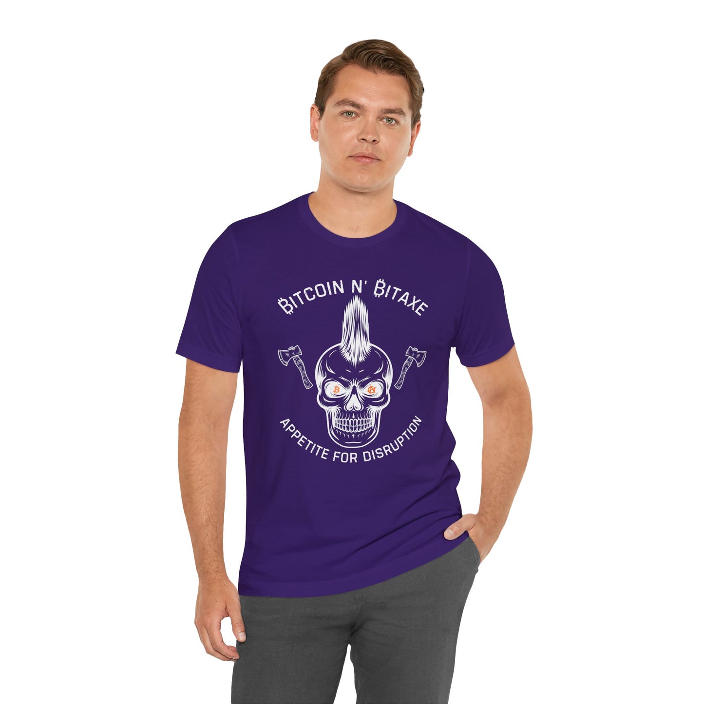 Bitcoin N' Bitaxe Appetite For Disruption T-Shirt