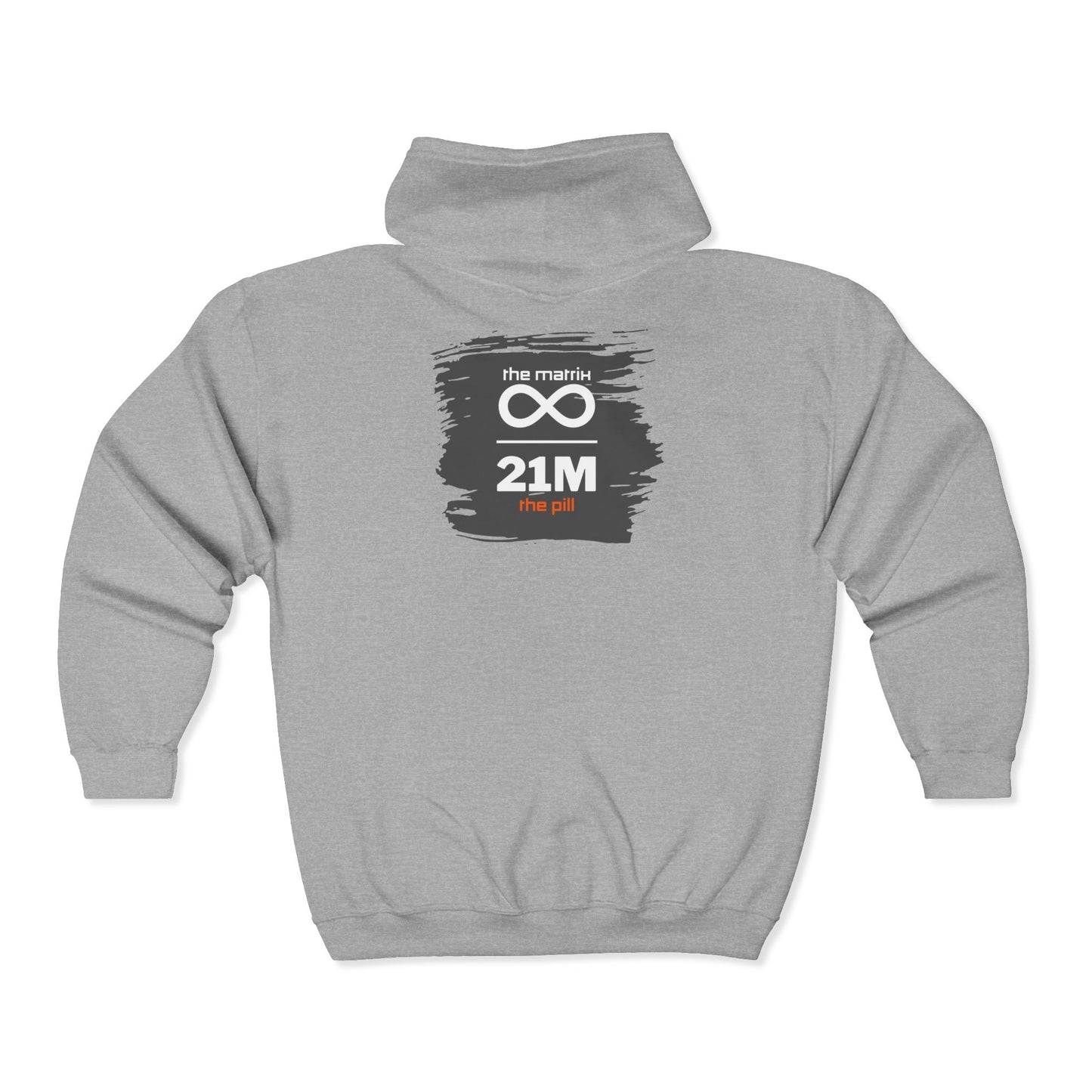 SATS Symbol The Matrix The Pill Zip Up Hoodie