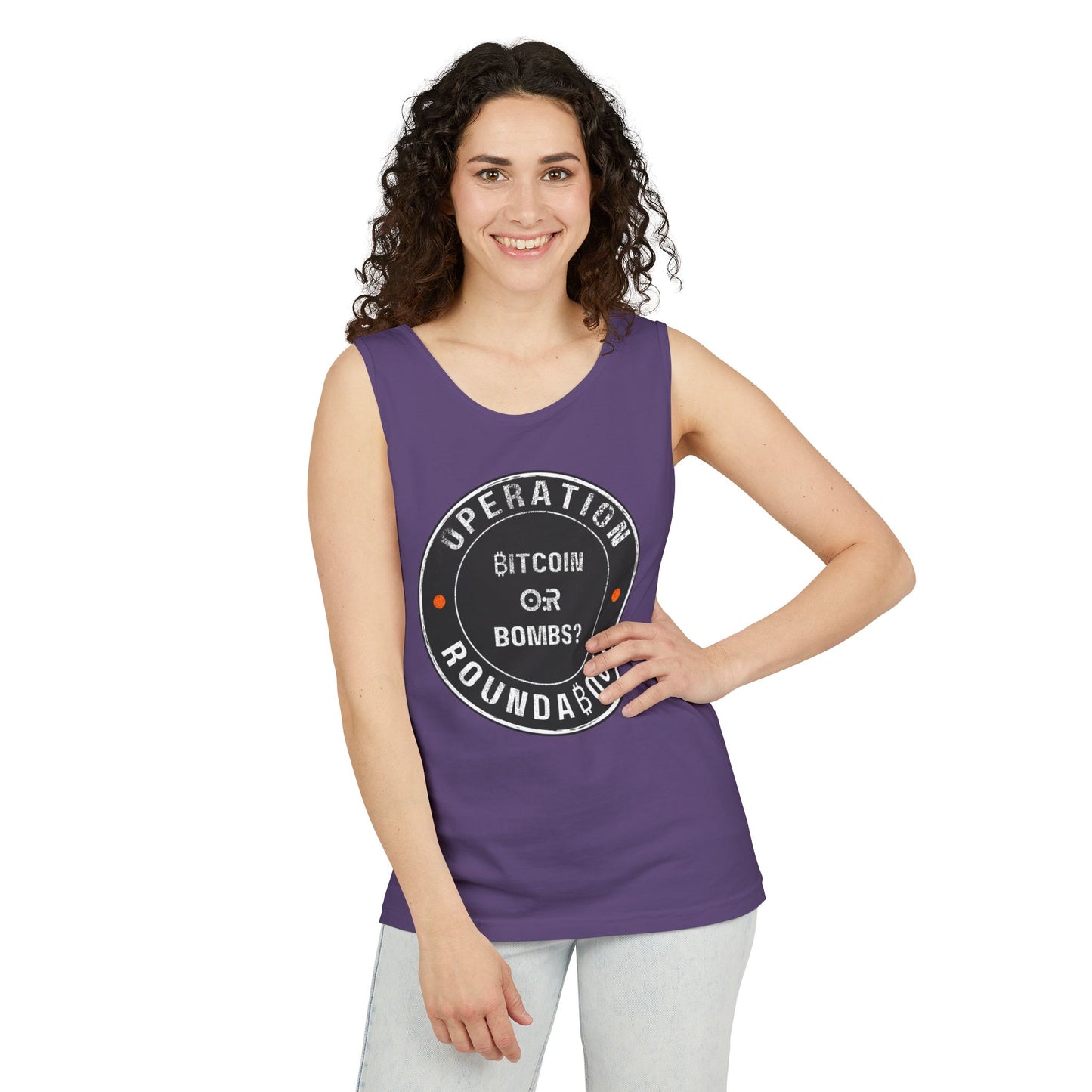 Bitcoin Or Bombs Operation Roundabout Tank Top