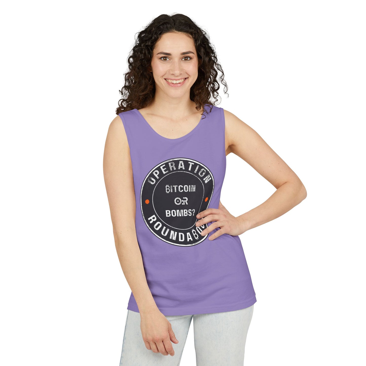 Bitcoin Or Bombs Operation Roundabout Tank Top