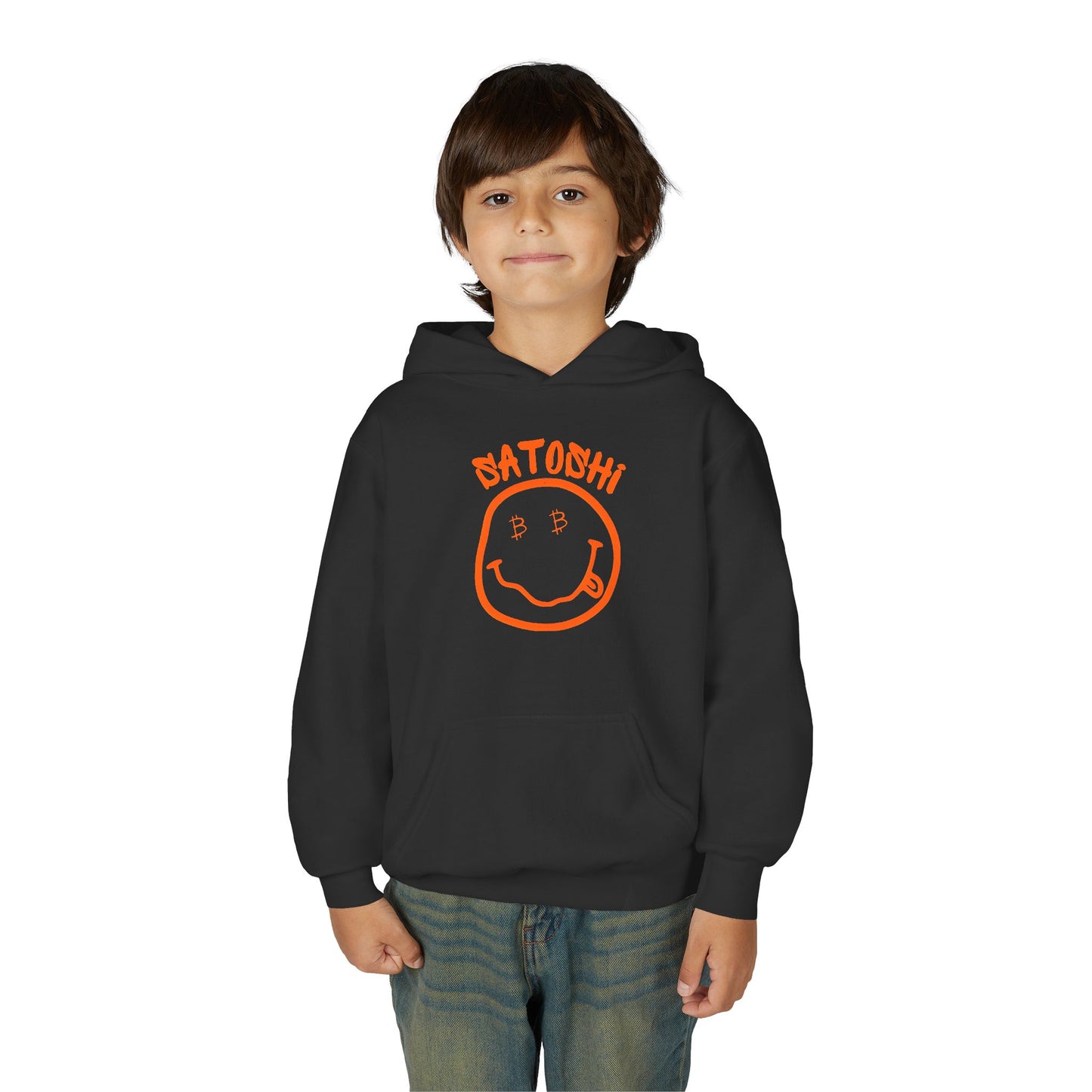 Bitcoin Eyed Satoshi Youth Hoodie