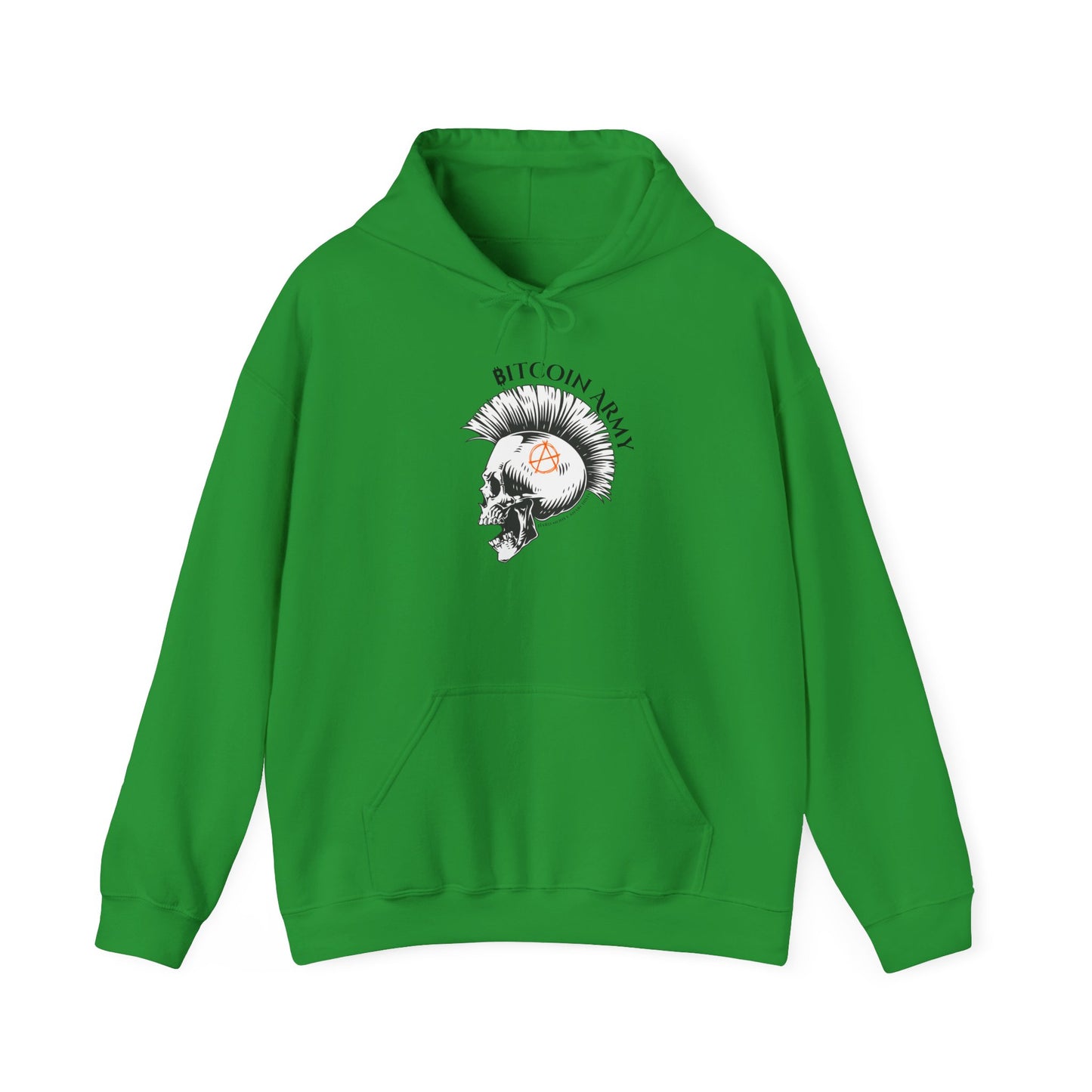 Bitcoin Army Hard Money Anarchists Hoodie