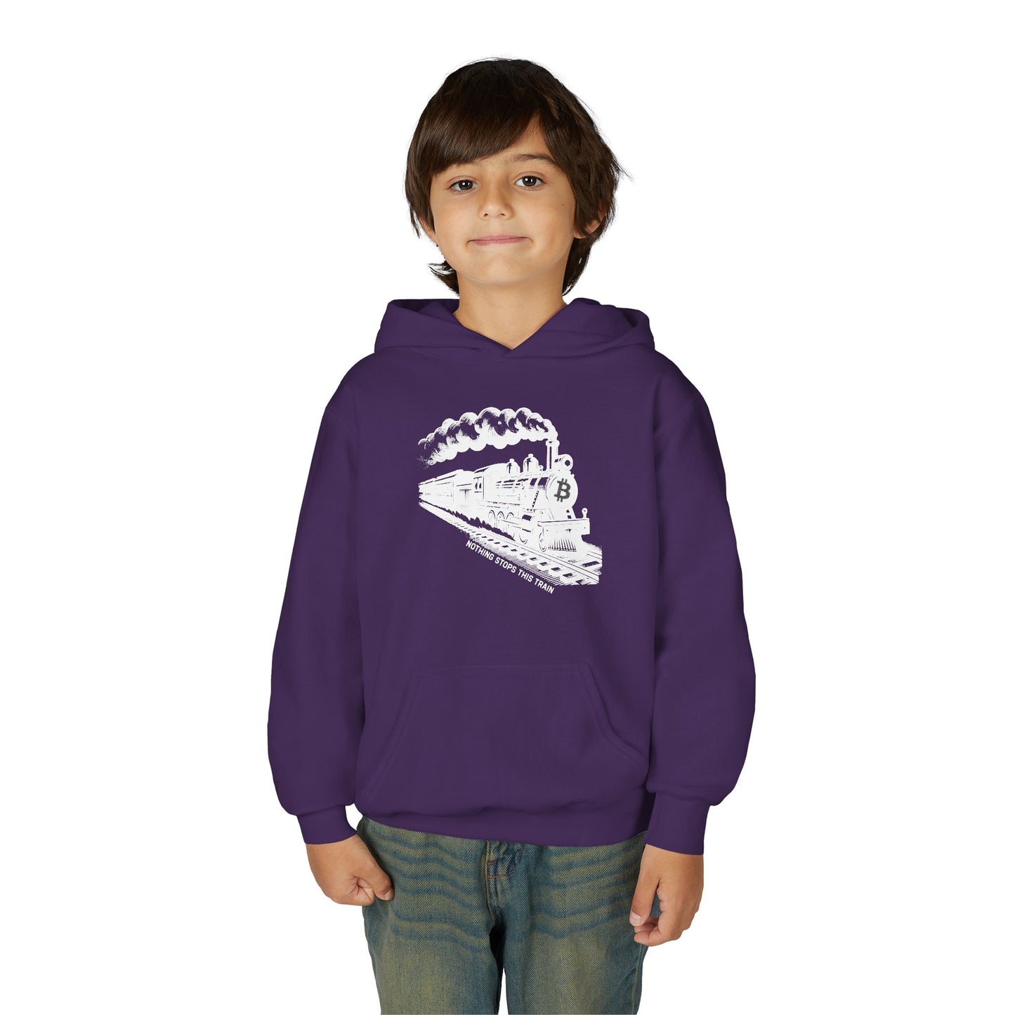 Nothing Stops This Train Youth Hoodie