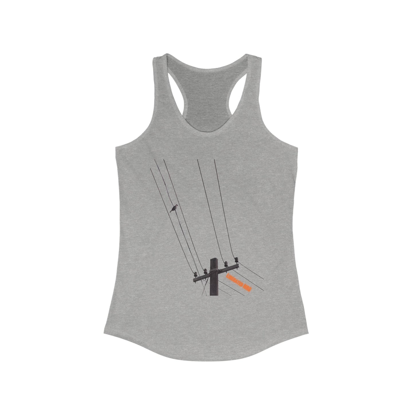 Bird On A Wire Liberated NRG Women's Racerback Tank