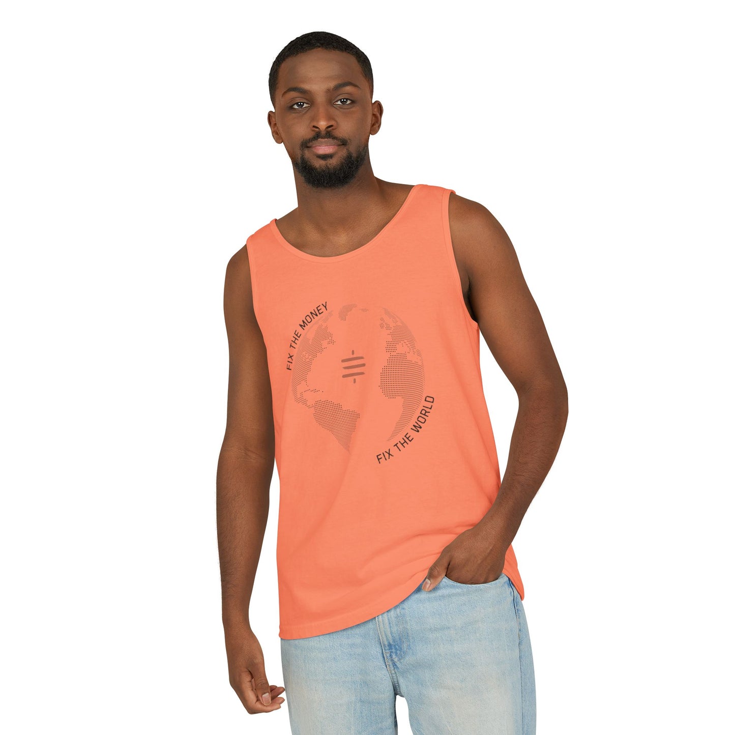 Fix The Money Fix The World Unisex Tank Top
