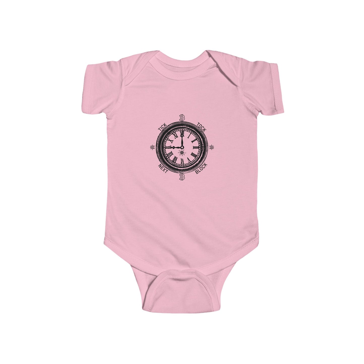 Tick Tock Next Block Infant Onesie