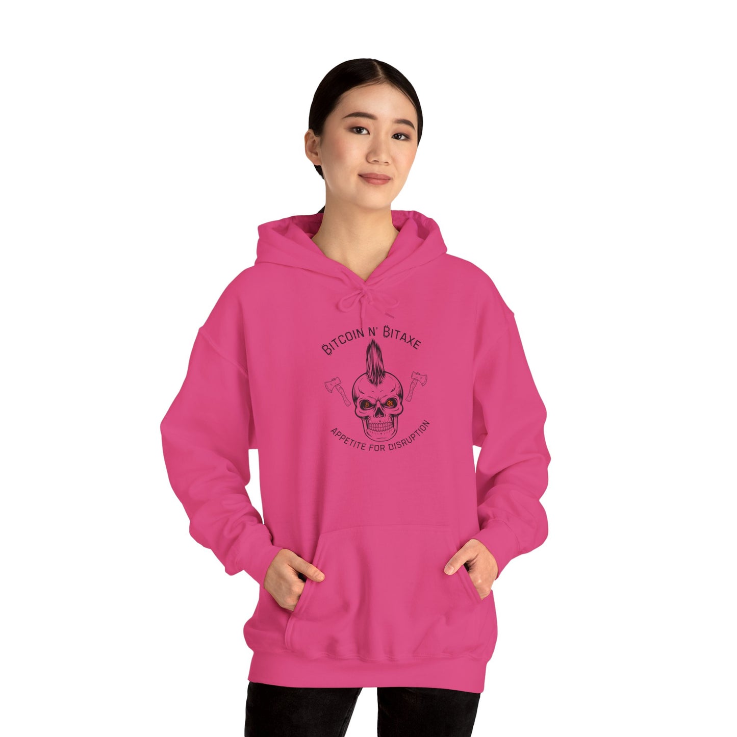 Bitcoin N' Bitaxe Appetite For Disruption Hoodie