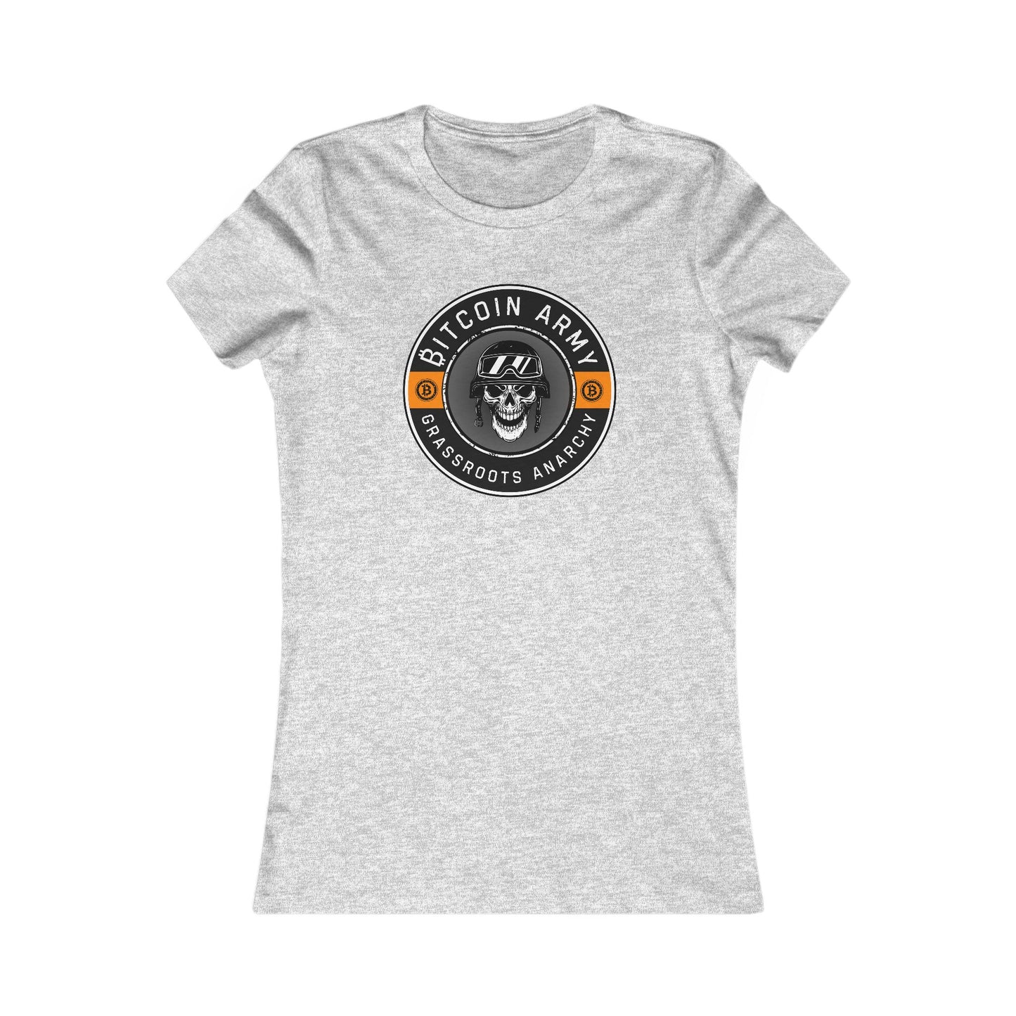 Bitcoin Army Grassroots Anarchy Women's T-Shirt