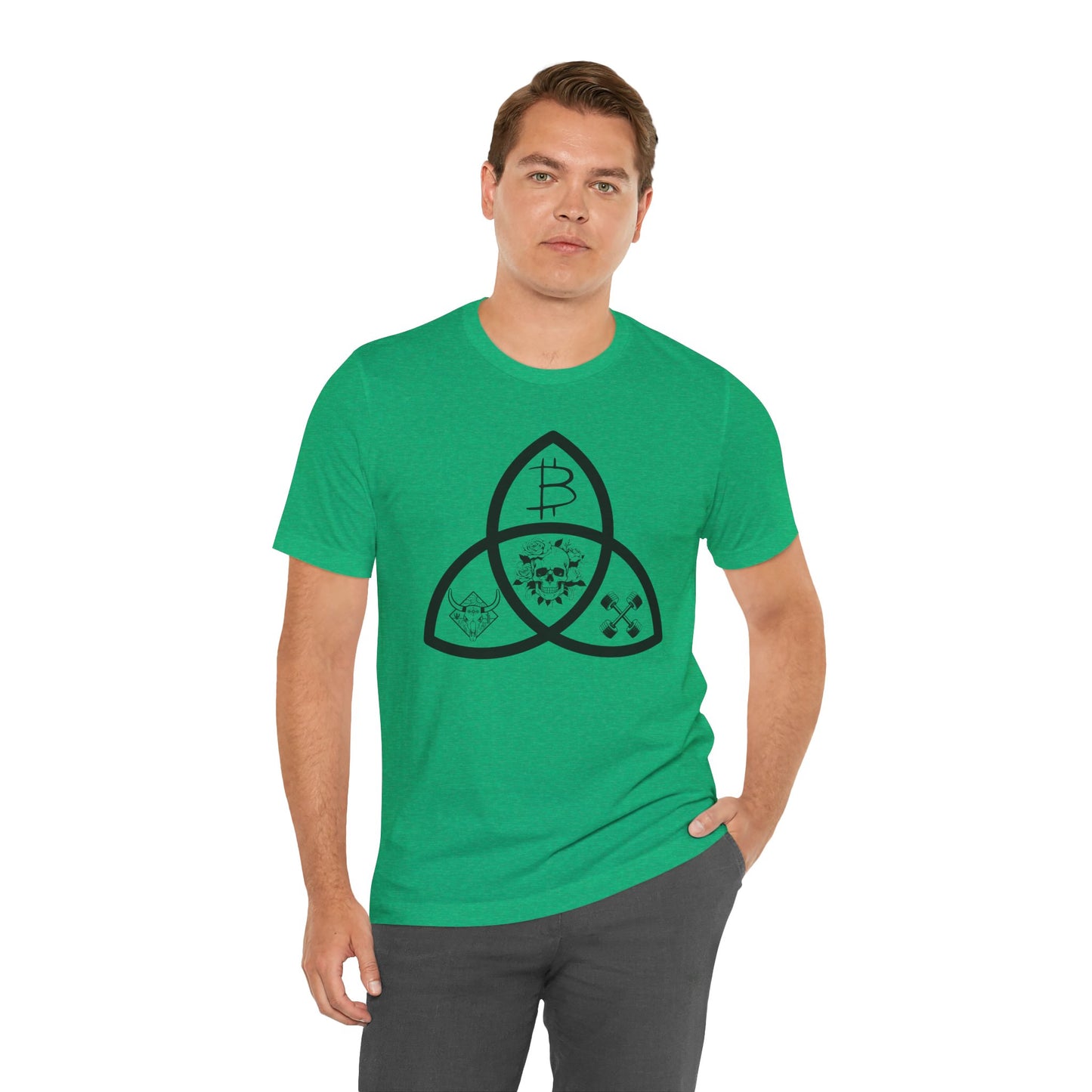 Beef Barbells Bitcoin Trifecta T-Shirt