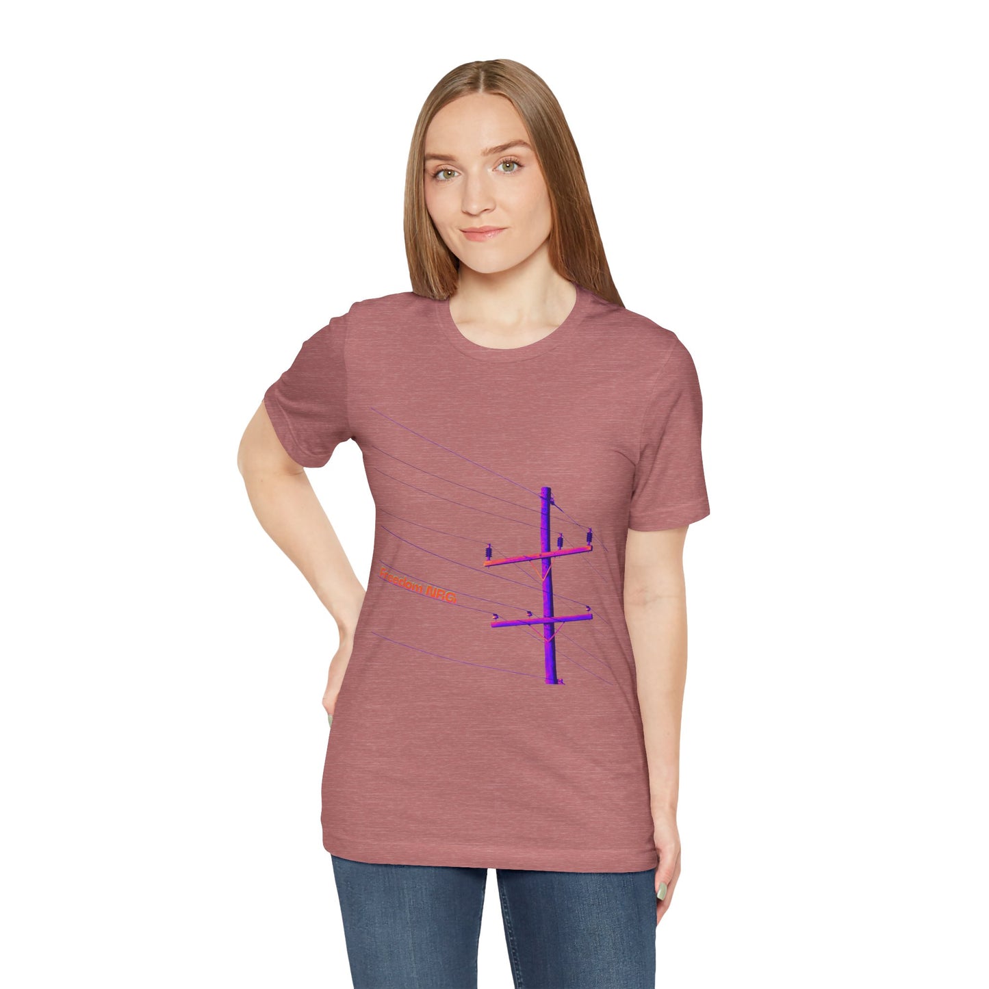Power Lines Liberated NRG T-Shirt Unisex