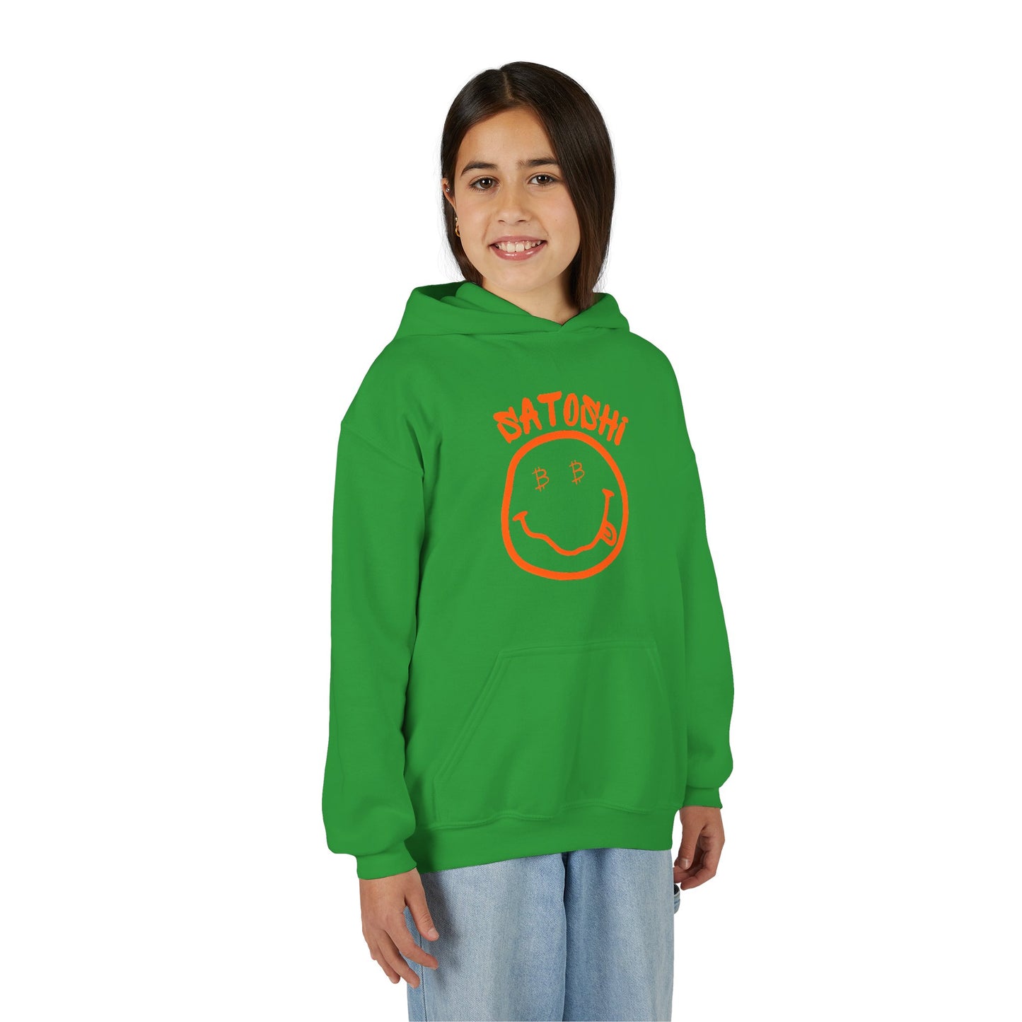 Bitcoin Eyed Satoshi Youth Hoodie