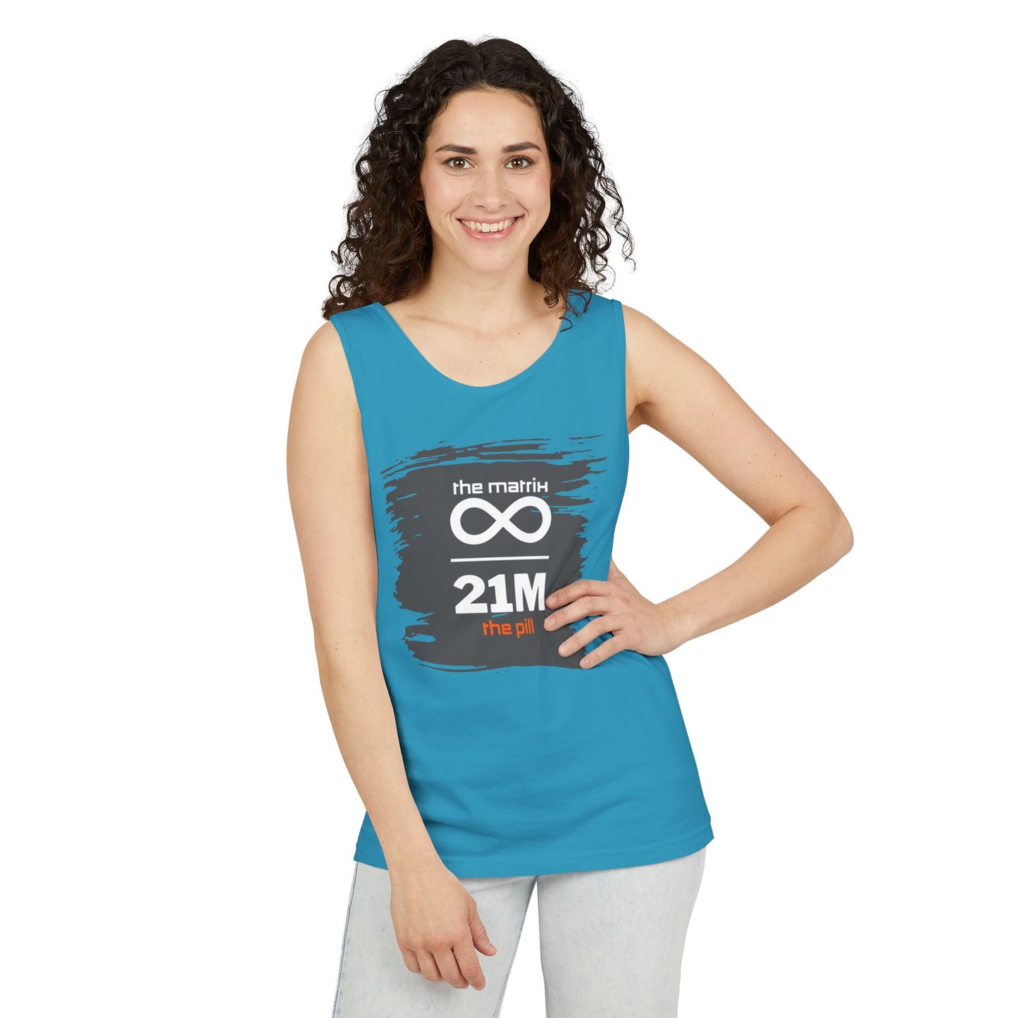 Bitcoin Supply Matrix/Pill Tank Top
