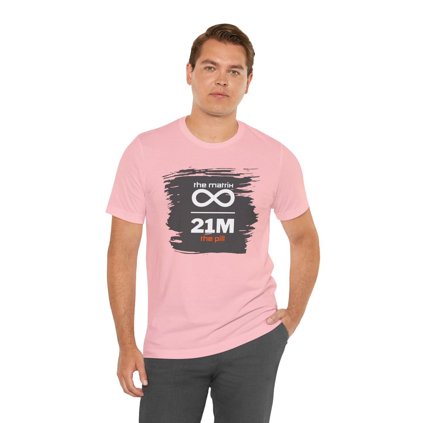 Fiat Matrix Bitcoin Orange Pill T-Shirt