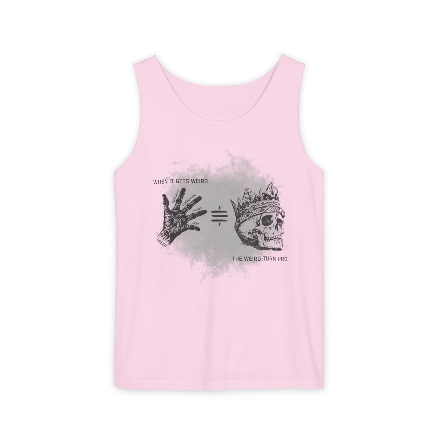 Weird Turn Pro Hand & Skull Unisex Tank Top