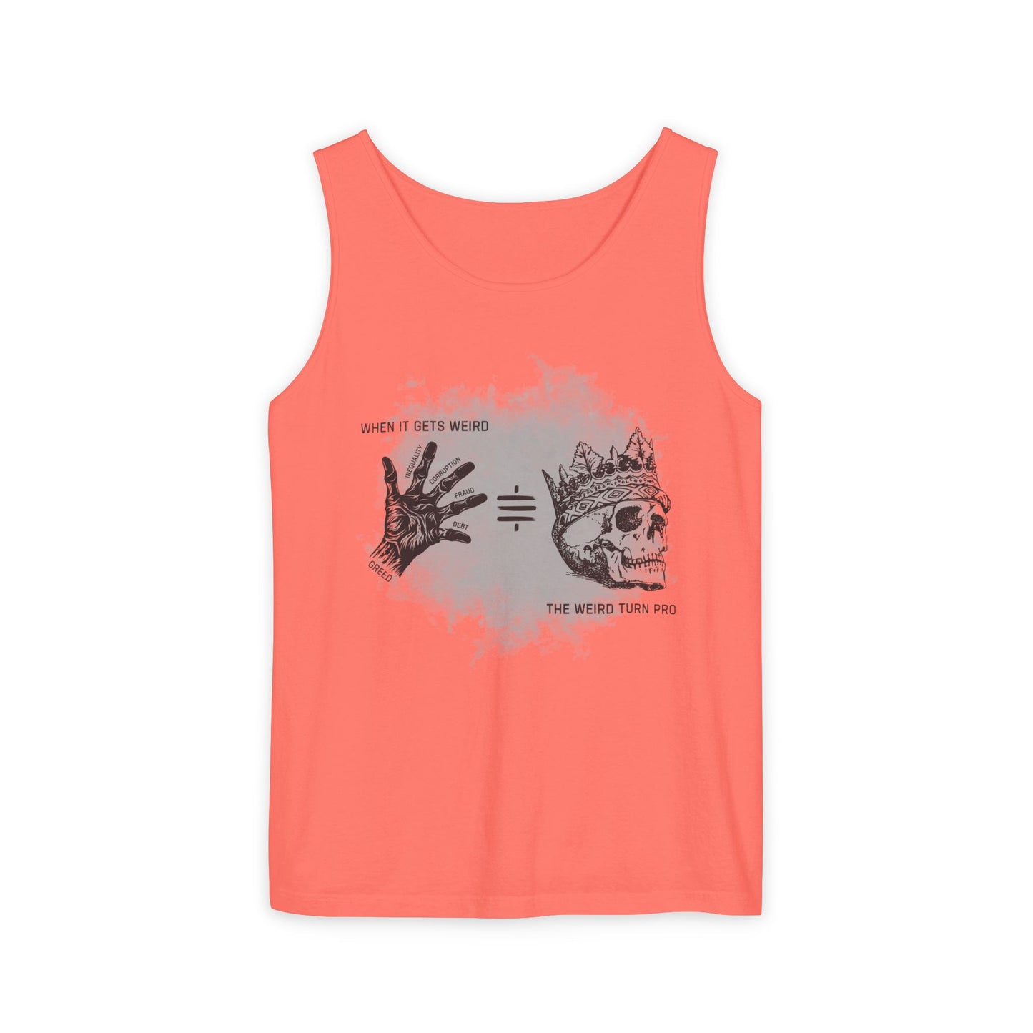 Weird Turn Pro Hand & Skull Unisex Tank Top