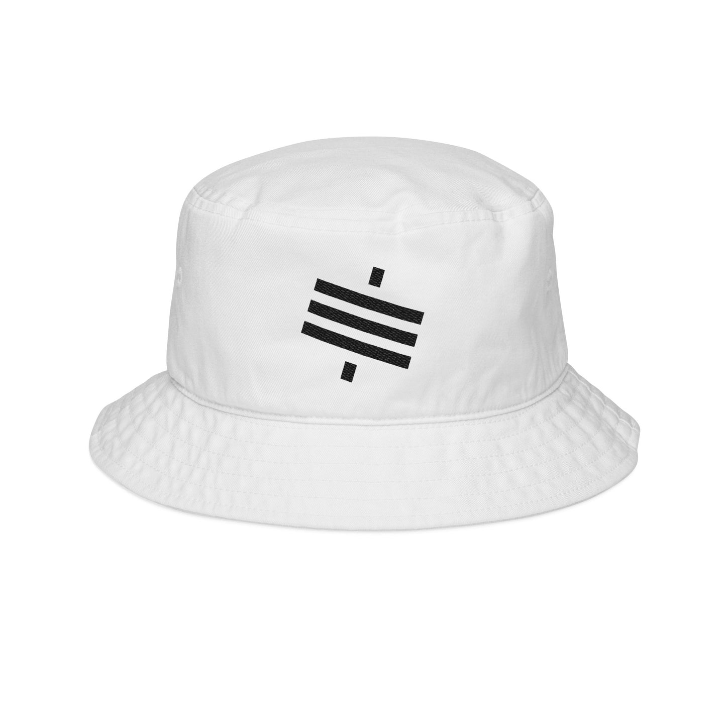 SATS Symbol Embroidered Bucket Hat Black