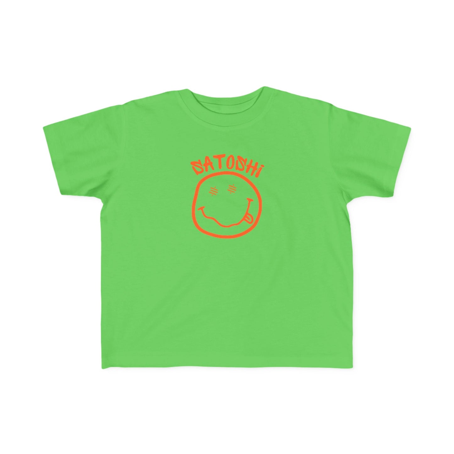 SATS Eyed Satoshi Smiley Toddler T-Shirt