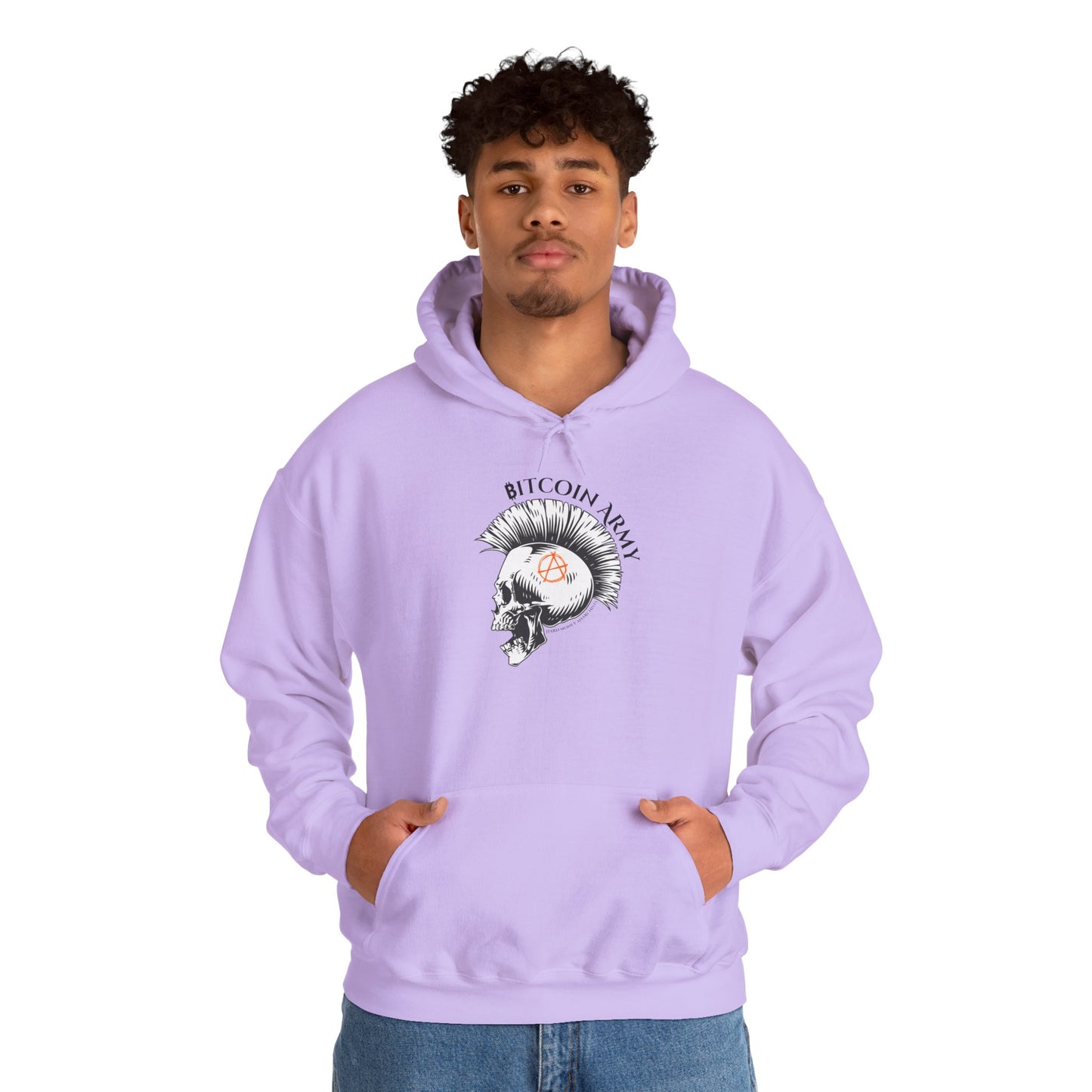 Bitcoin Army Hard Money Anarchists Hoodie