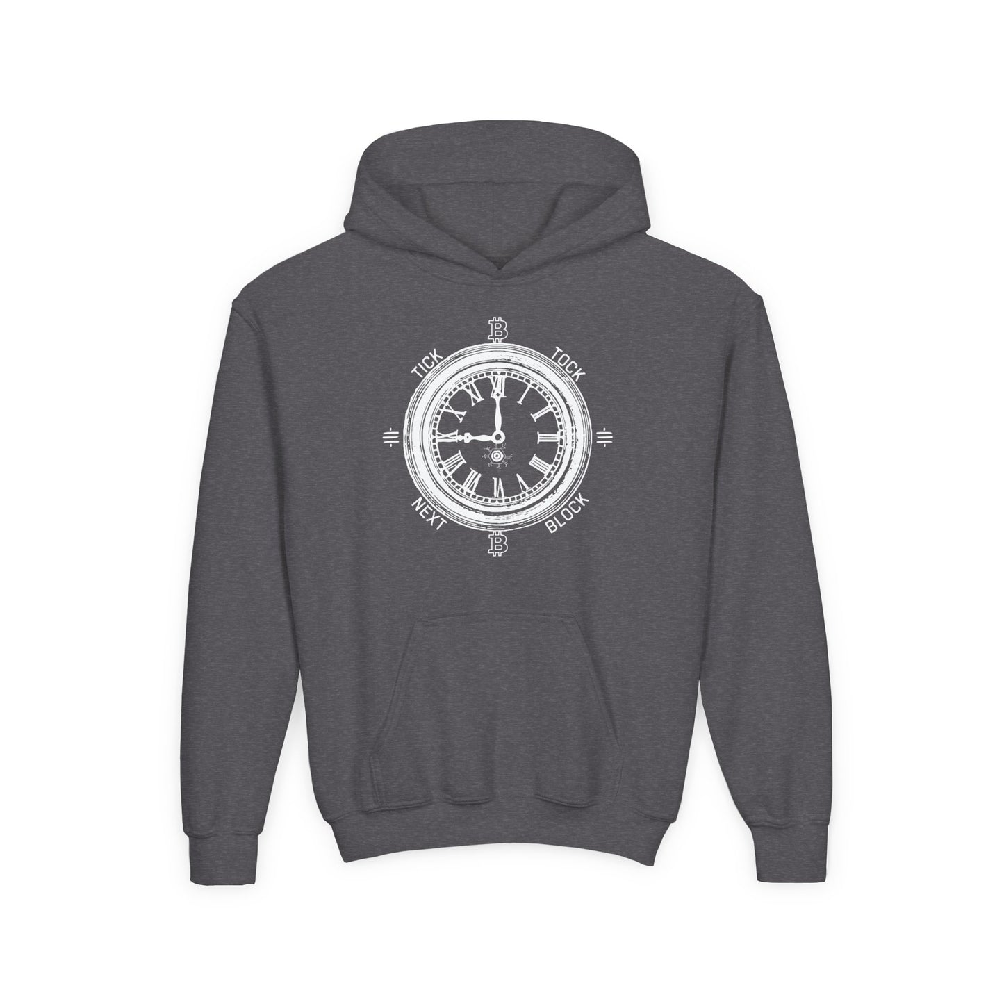 Tick Tock Next Block Youth Hoodie
