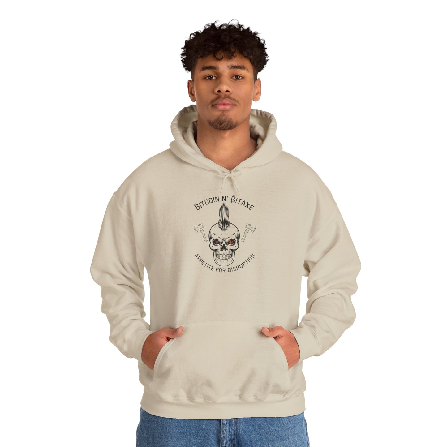 Bitcoin N' Bitaxe Appetite For Disruption Hoodie