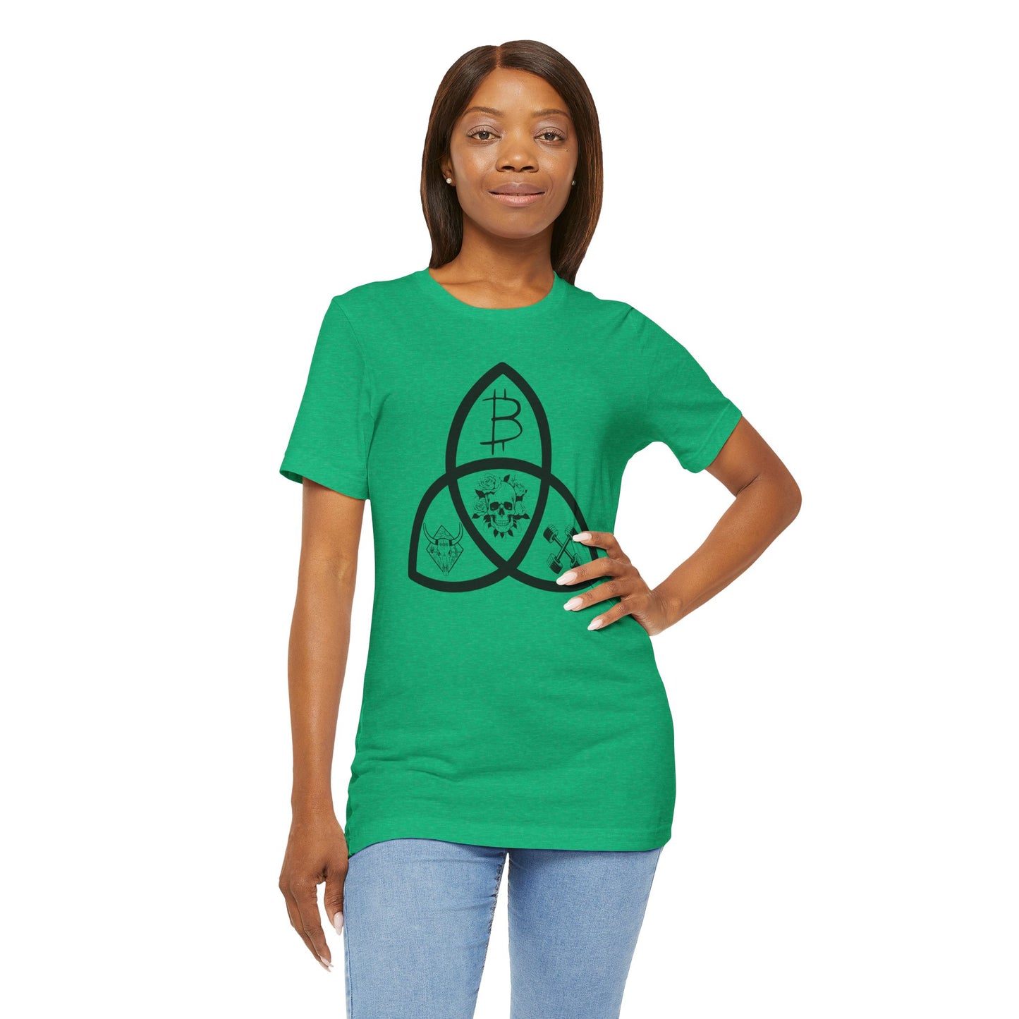 Beef Barbells Bitcoin Trifecta T-Shirt