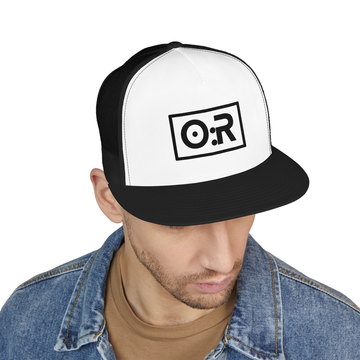 Operation Roundabout Embroidered 5 Panel Trucker Cap