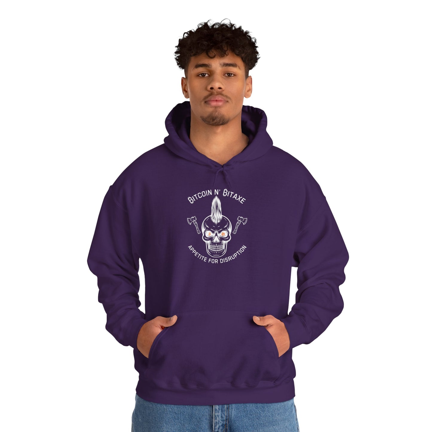 Bitcoin N' Bitaxe Appetite For Disruption Hoodie