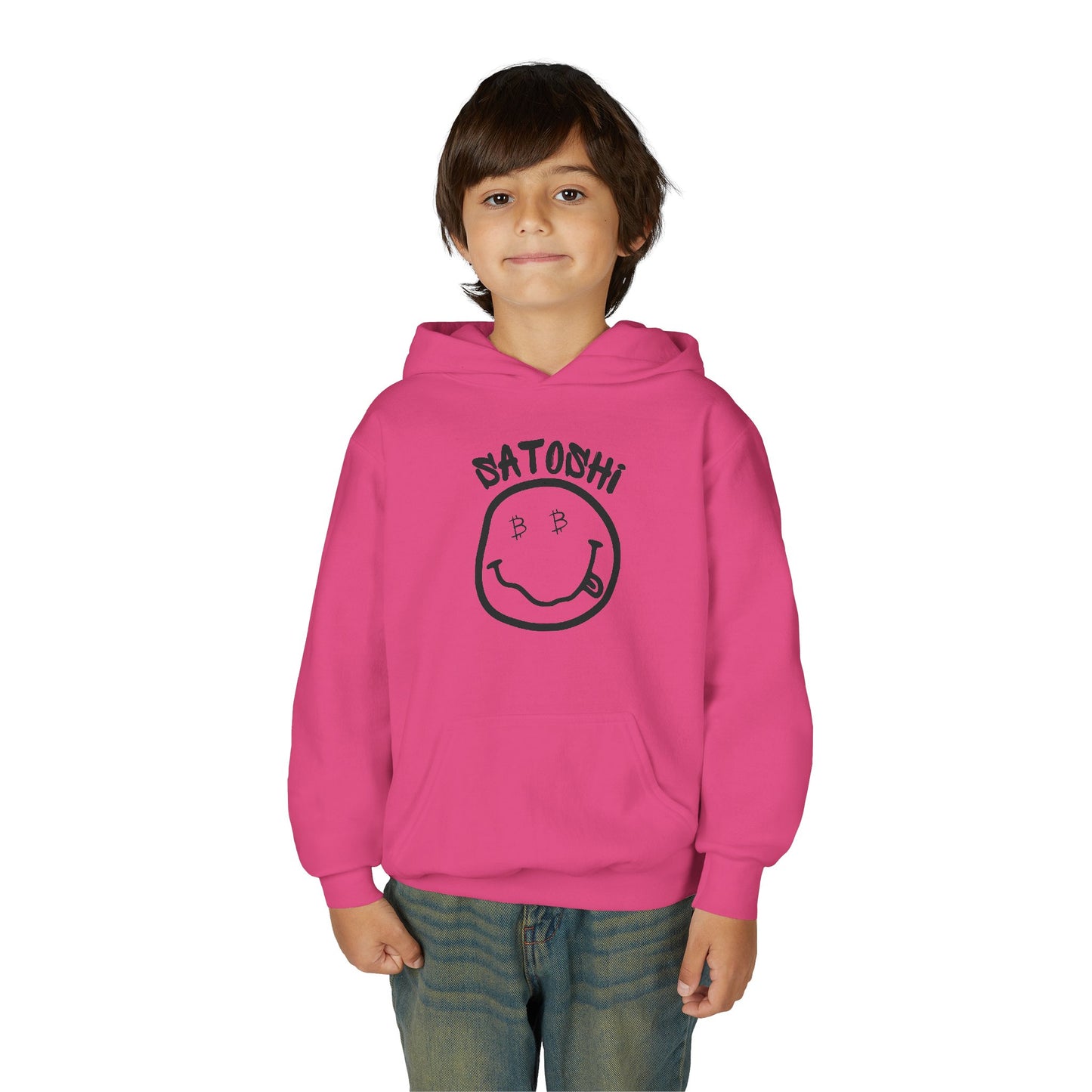 Bitcoin Eyed Satoshi Youth Hoodie