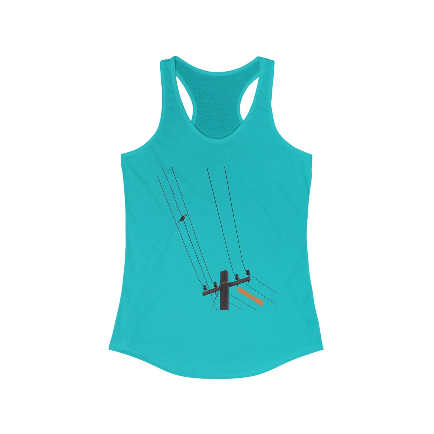 Bird On A Wire Liberated NRG Women's Racerback Tank