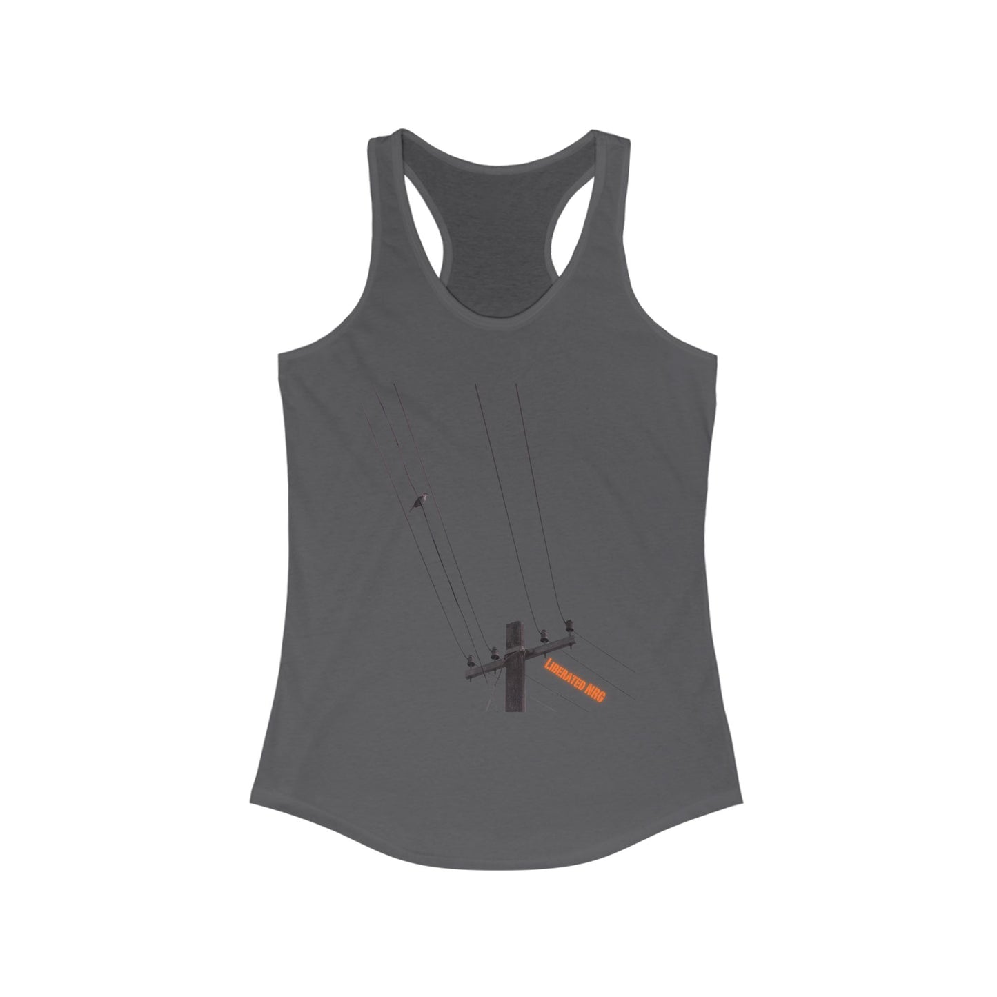 Bird On A Wire Liberated NRG Women's Racerback Tank