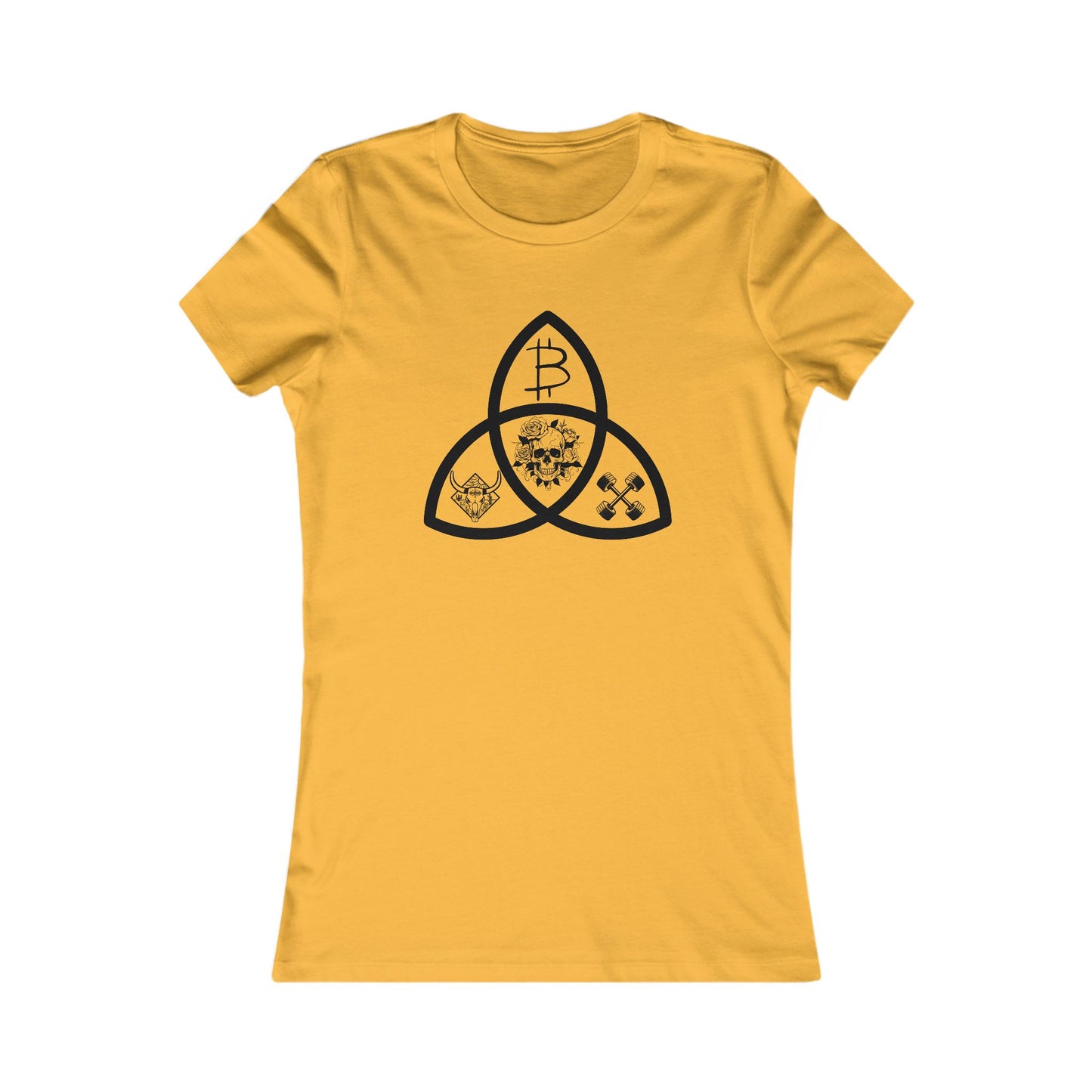 Beef Barbells & Bitcoin Trifecta Women's T-Shirt