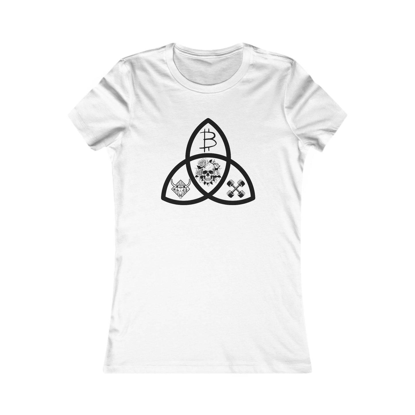 Beef Barbells & Bitcoin Trifecta Women's T-Shirt