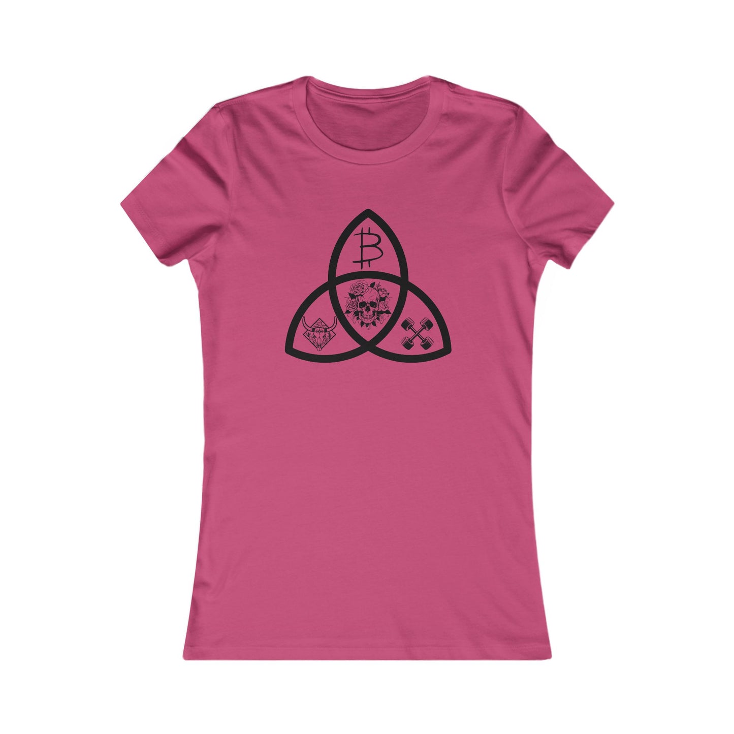Beef Barbells & Bitcoin Trifecta Women's T-Shirt