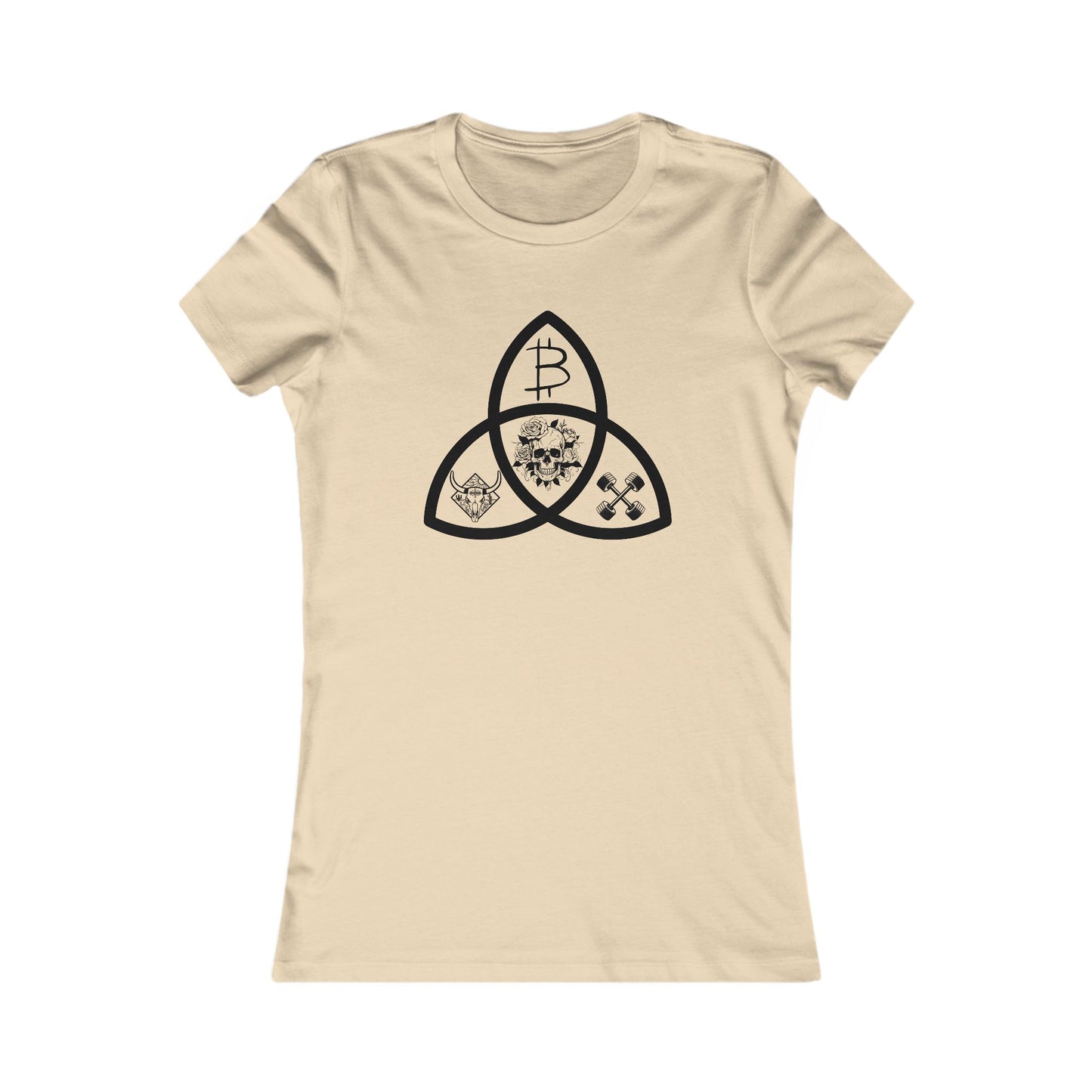 Beef Barbells & Bitcoin Trifecta Women's T-Shirt