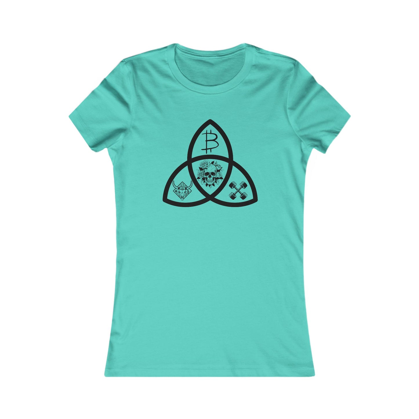 Beef Barbells & Bitcoin Trifecta Women's T-Shirt